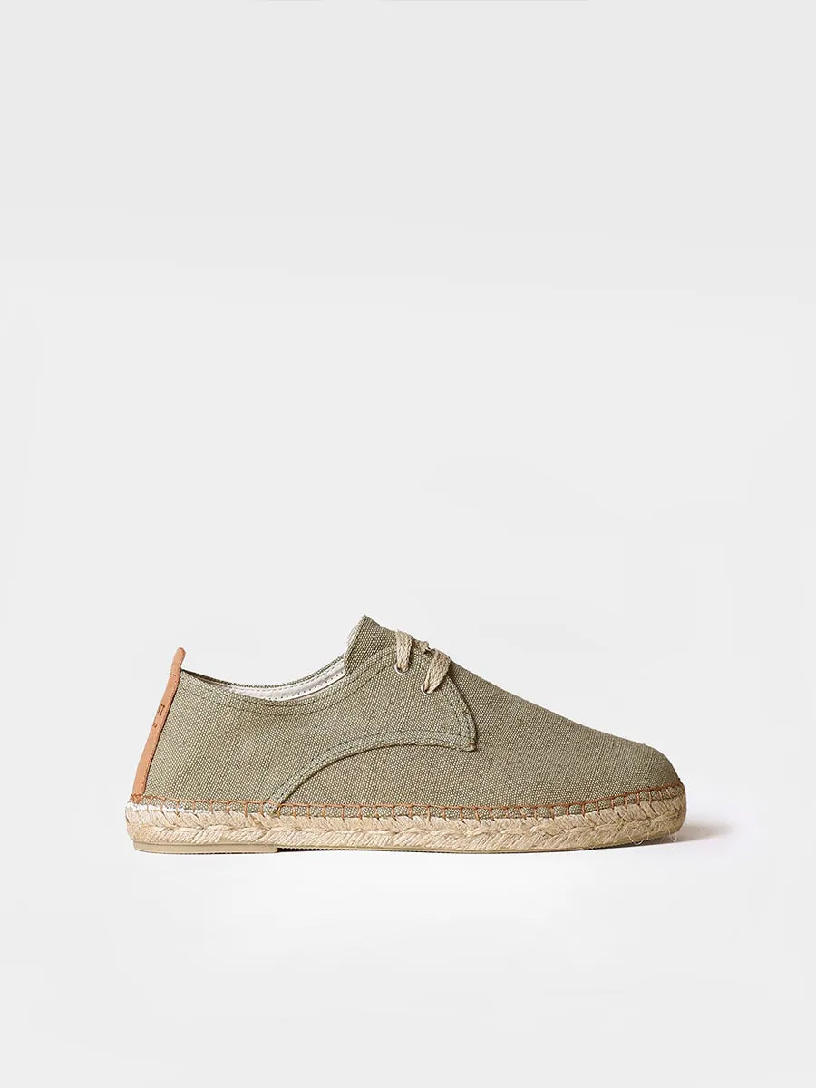 Toni Pons Dixon espadrille homme à lacets toile