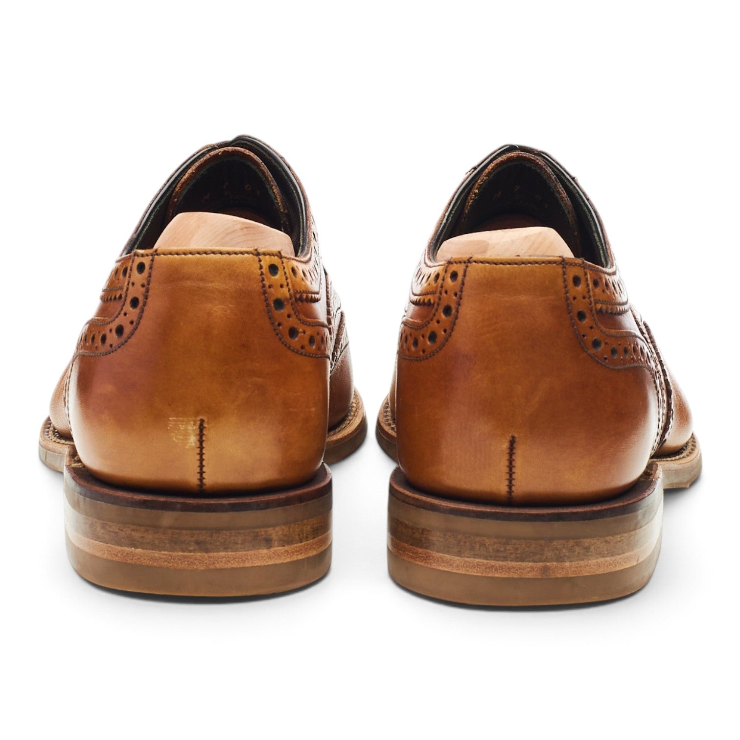 Loake Design Kerridge richelieu cuir marron UK 7
