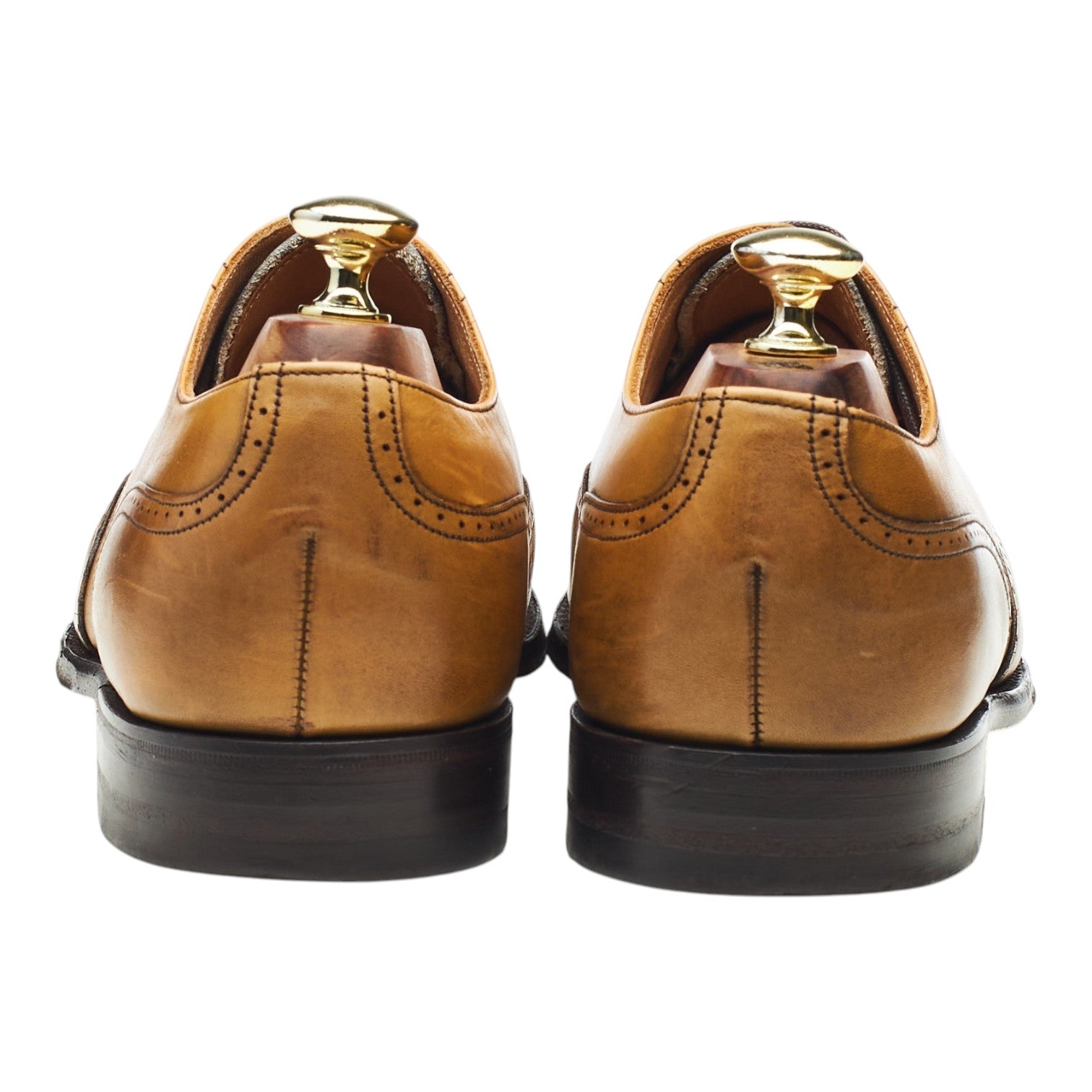 Cheaney oxford cuir marron clair UK 8 brogue