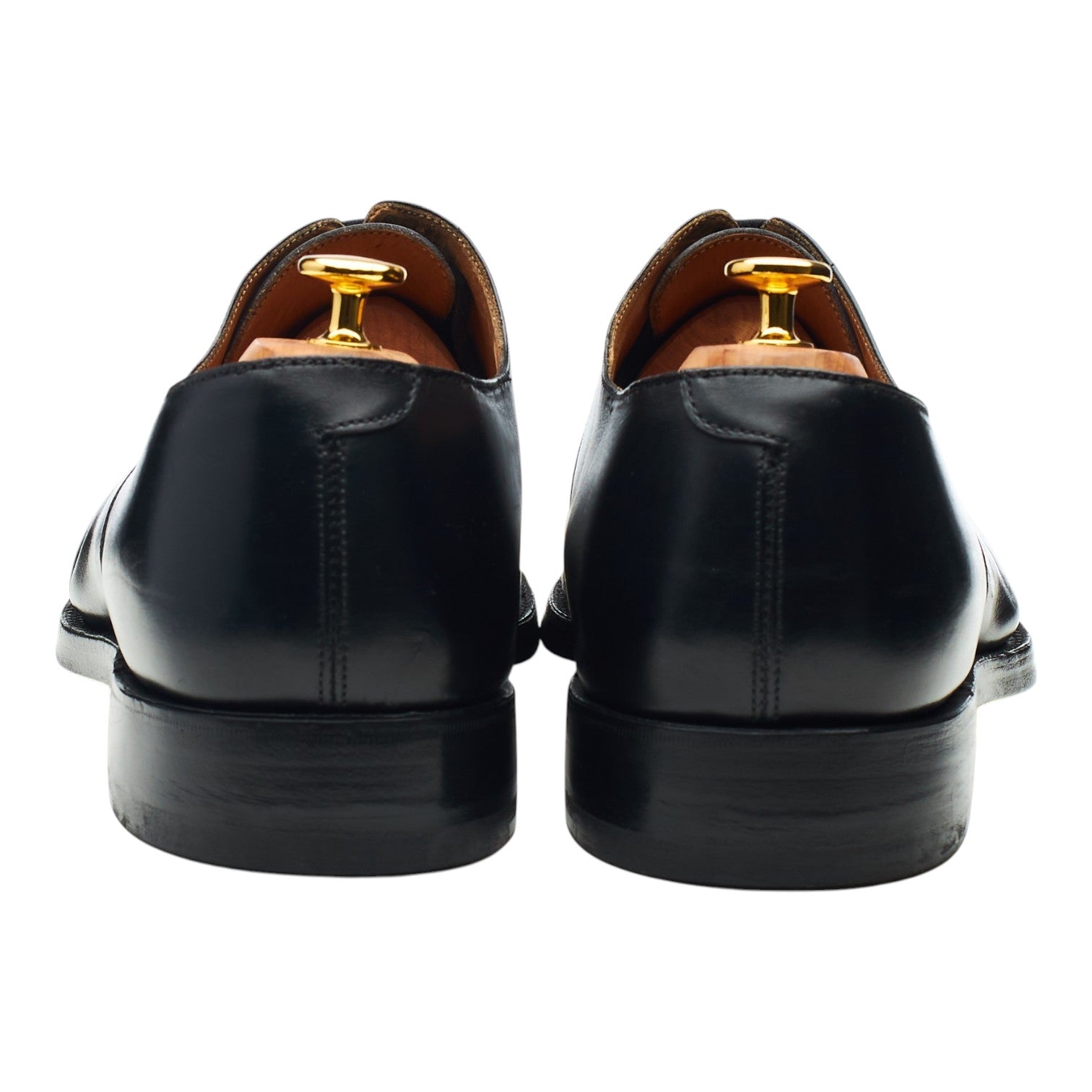 Tricker's Marlow derby cuir noir pointure UK 13