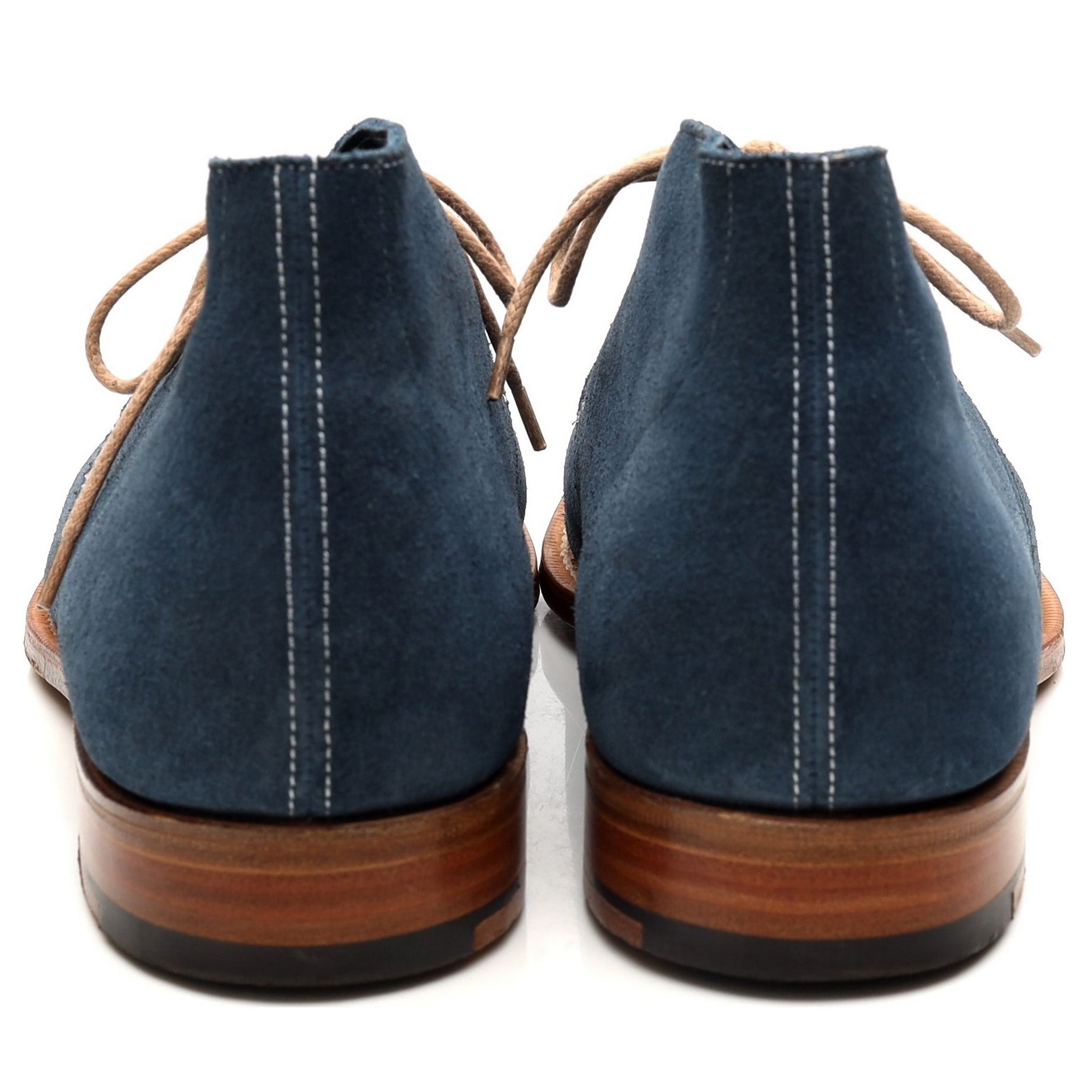 Church's Sahara bottines chukka daim bleu UK 8.5