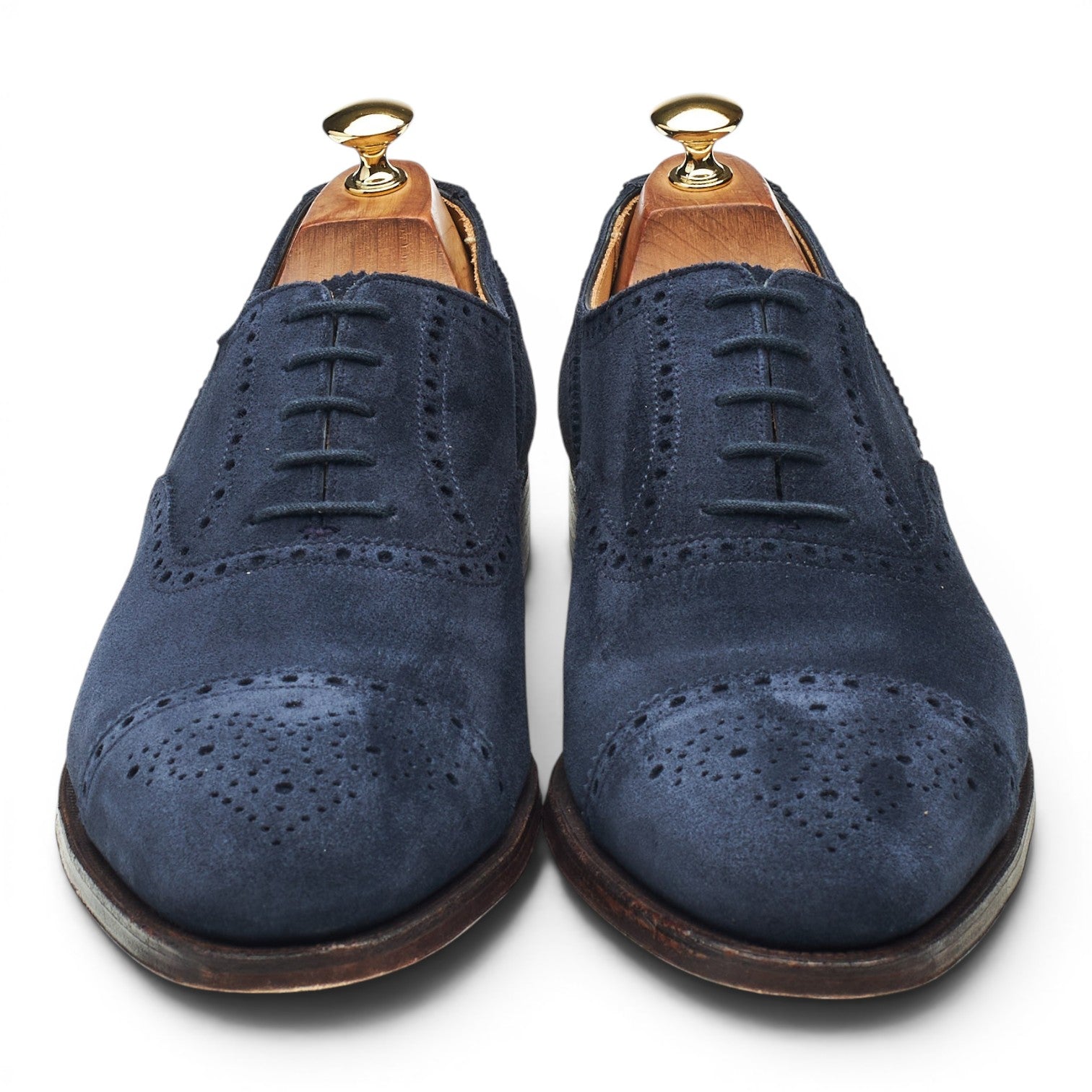 Crockett & Jones Westfield richelieu daim bleu 10,5 UK