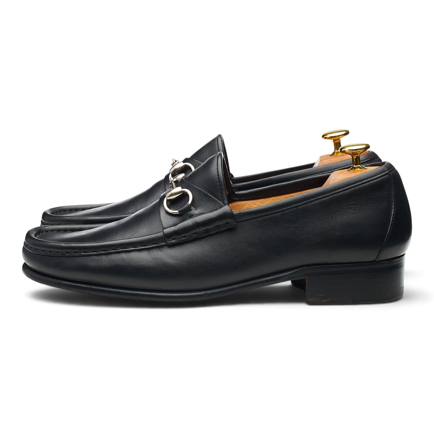 Gucci mocassin mors cuir noir pointure UK 8.5
