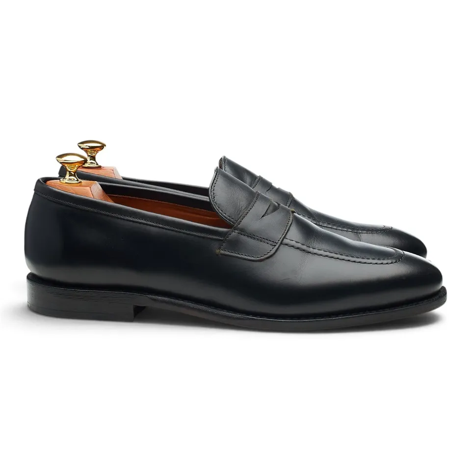 Allen Edmonds Lake Forest mocassins cuir noir UK 9.5
