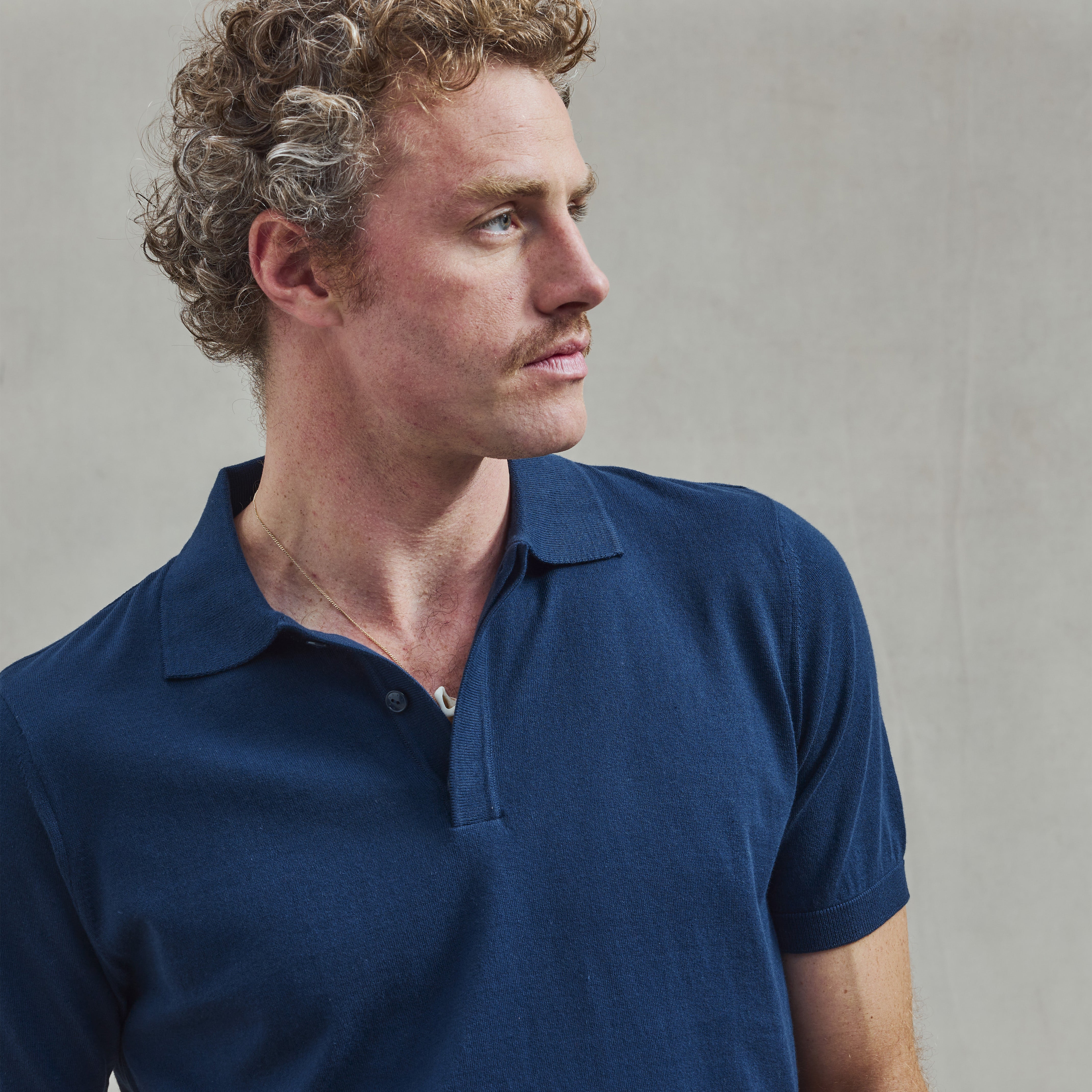Rivieras Polo Maille PS04 polo coton marine