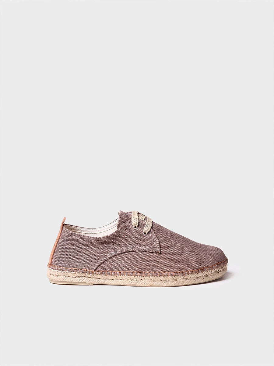 Toni Pons Dixon espadrille homme toile à lacets