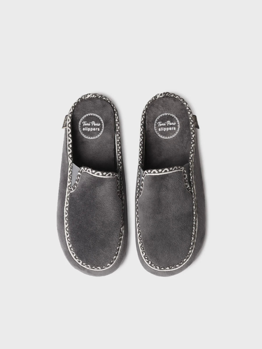 Toni Pons Natan-VR chaussons homme fourrure ouverts