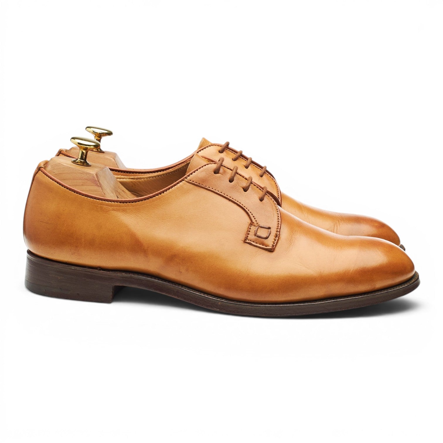 Tricker's Barnes derby cuir marron pointure UK 8,5