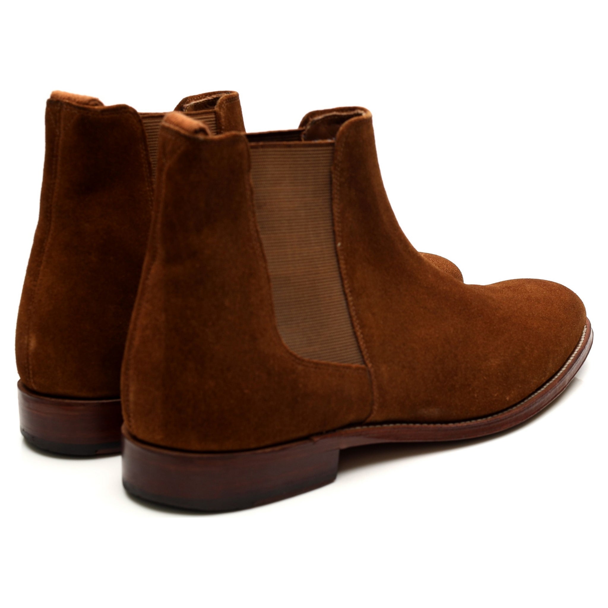 Grenson Declan boots chelsea marron pointure UK 8 suède