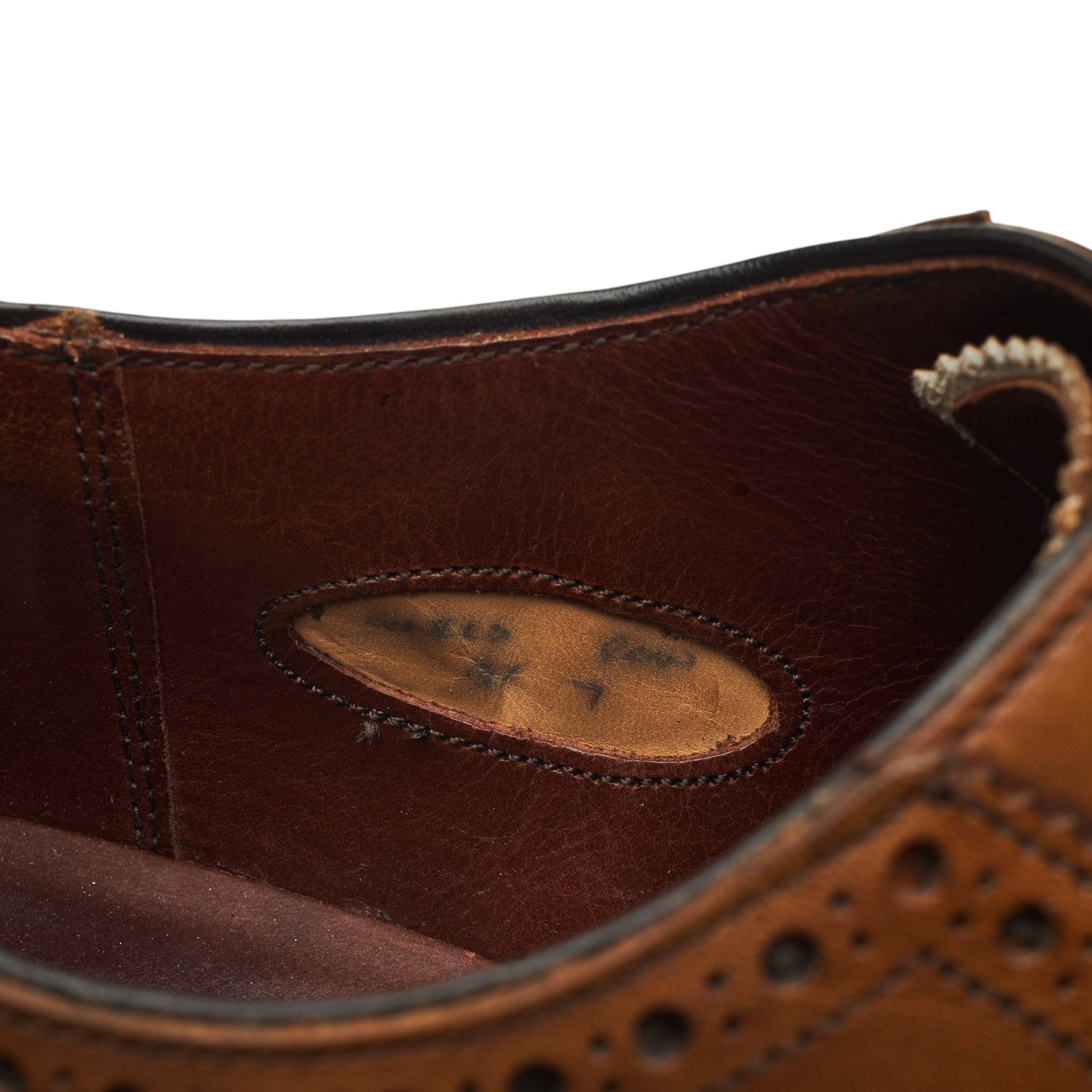 Cheaney Earls Row richelieu cuir marron UK 7 large