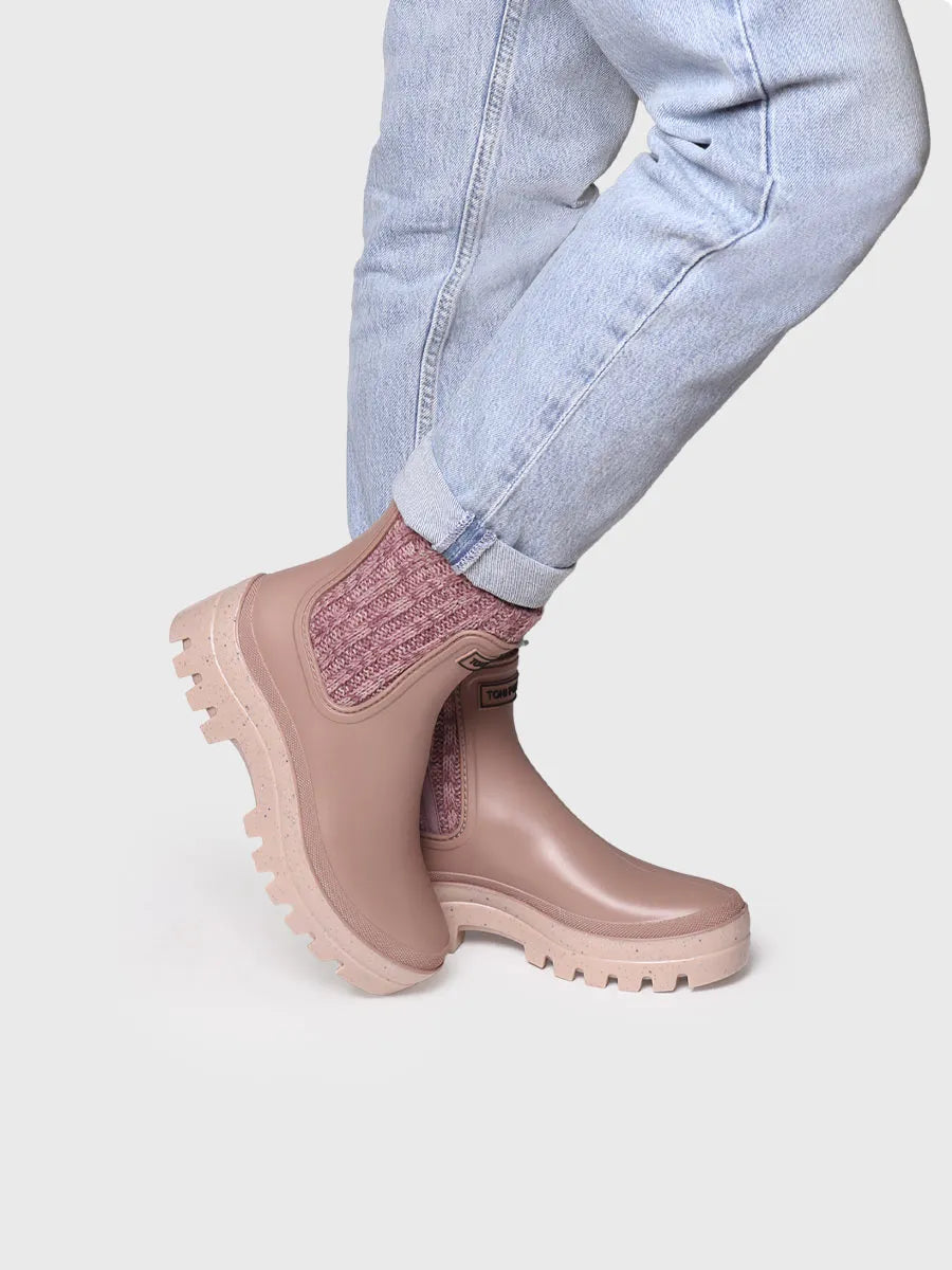 Toni Pons Camos bottines pluie femme chaudes roses