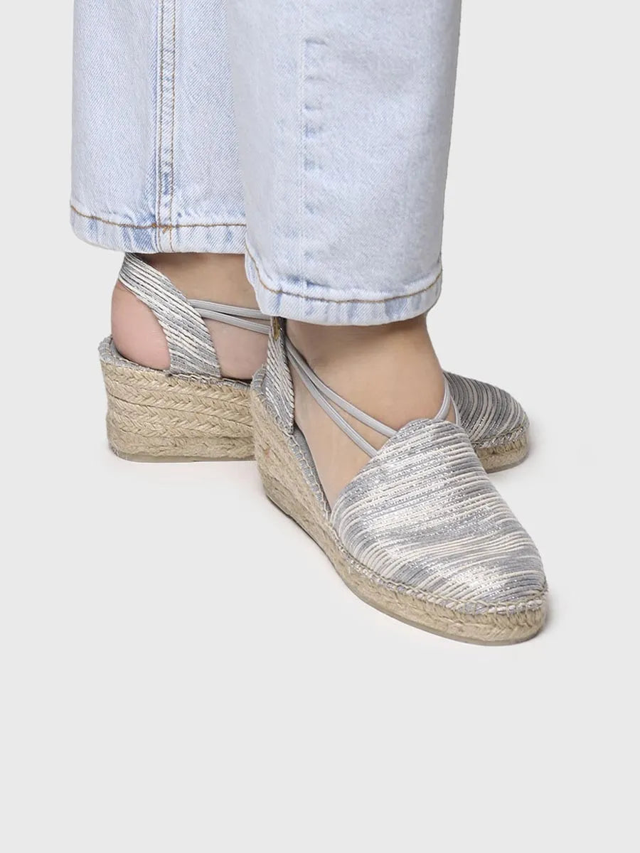 Toni Pons Tania-ZR espadrille compensée tissu vegan