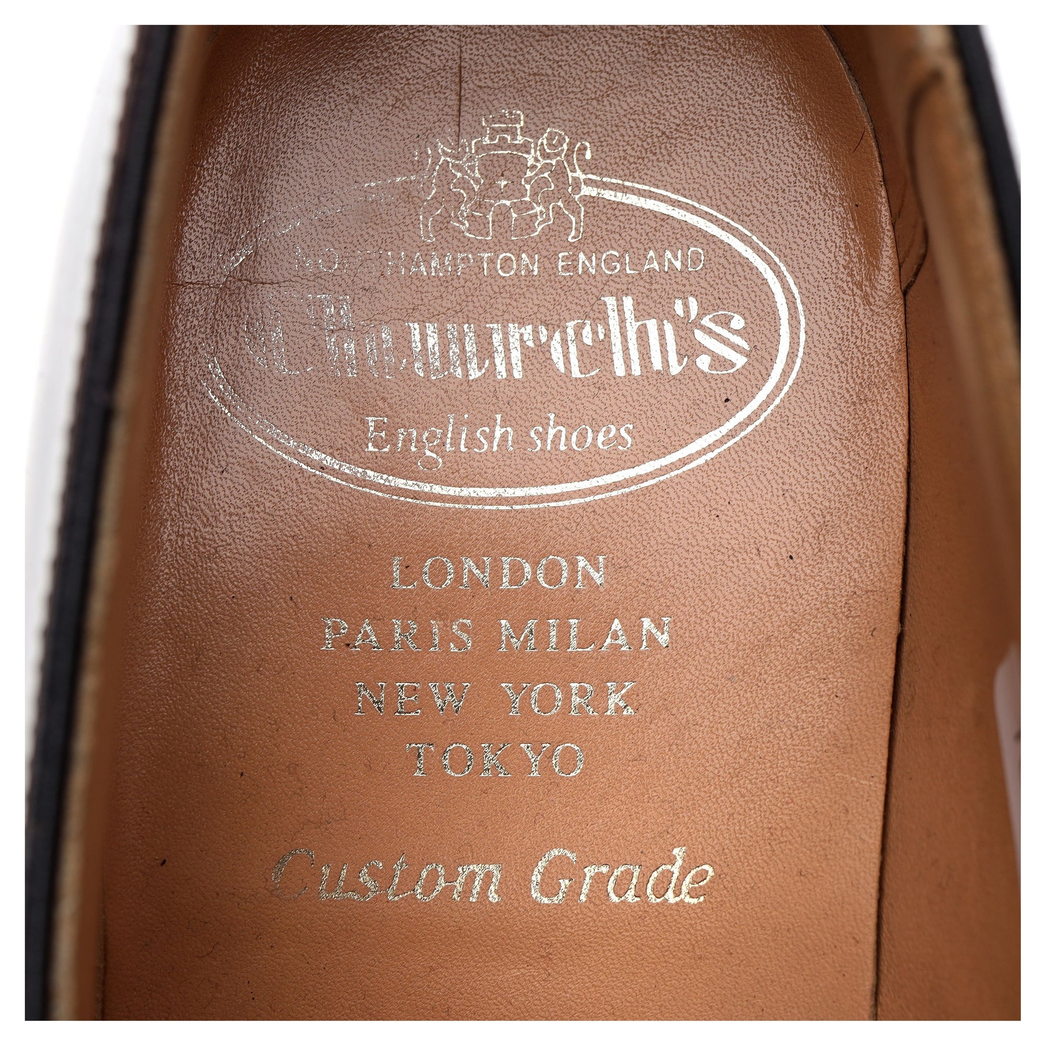 Church's Wrexham monk cuir bordeaux UK 6