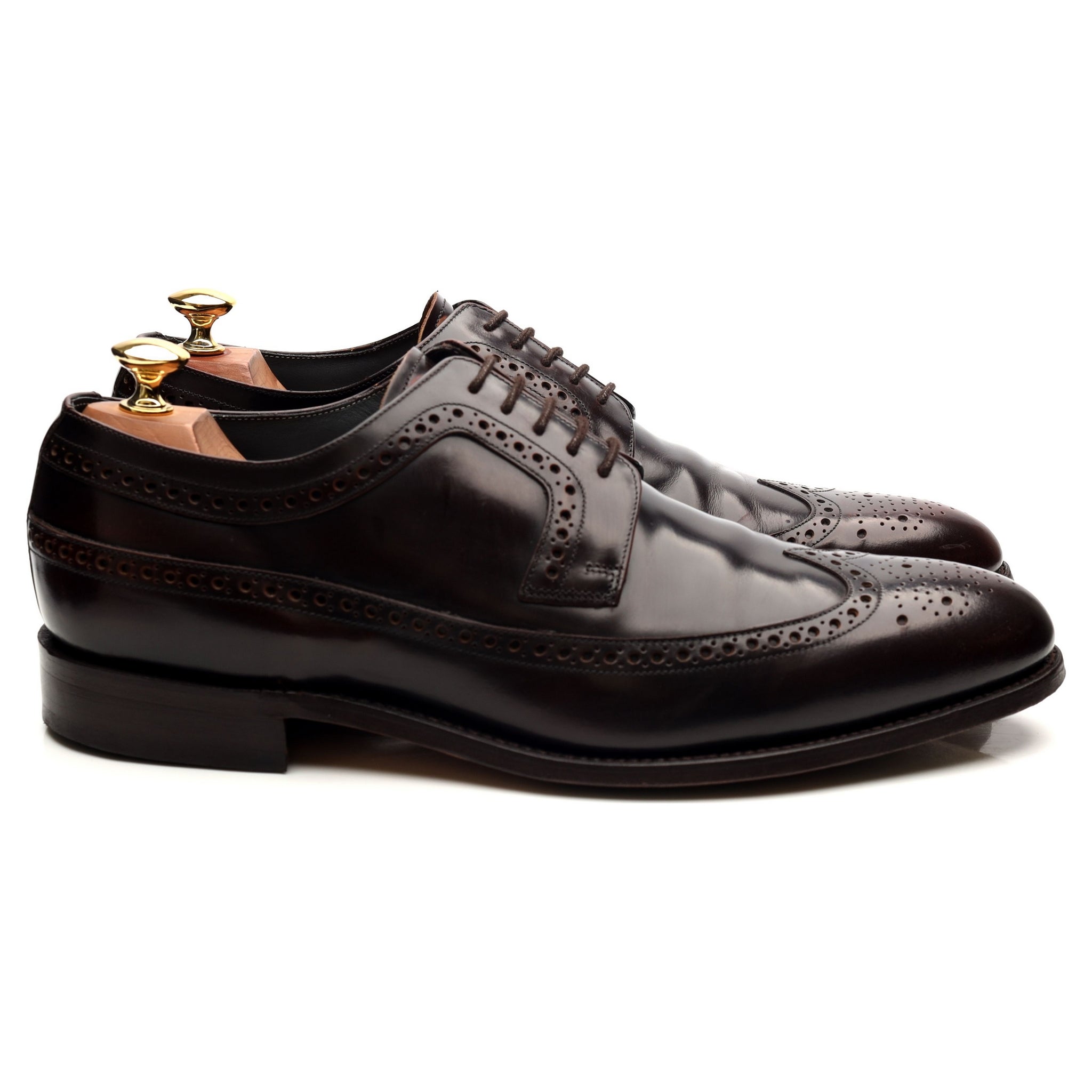 Barker Woodbridge Derby cuir marron pointure UK 9.5