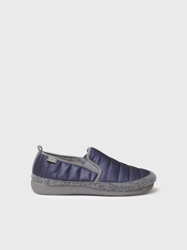 Toni Pons Ned-TK chausson homme bleu marine matelassé