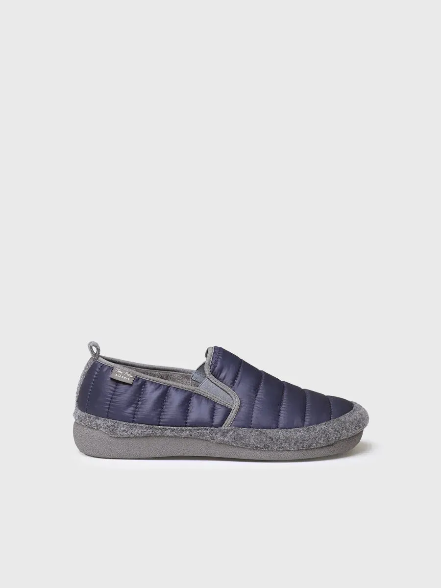 Toni Pons Ned-TK chausson homme bleu marine matelassé