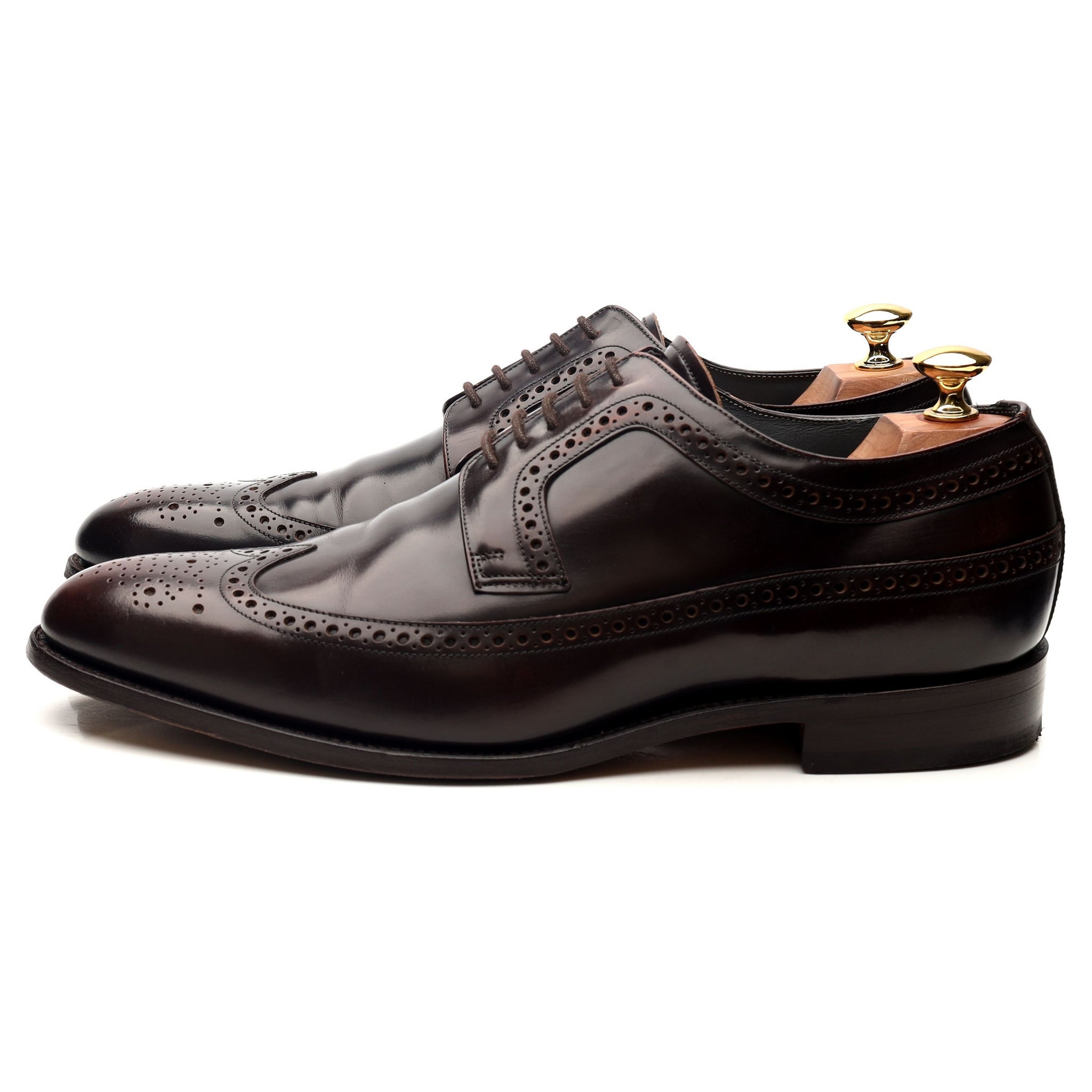 Barker Woodbridge Derby cuir marron pointure UK 9.5