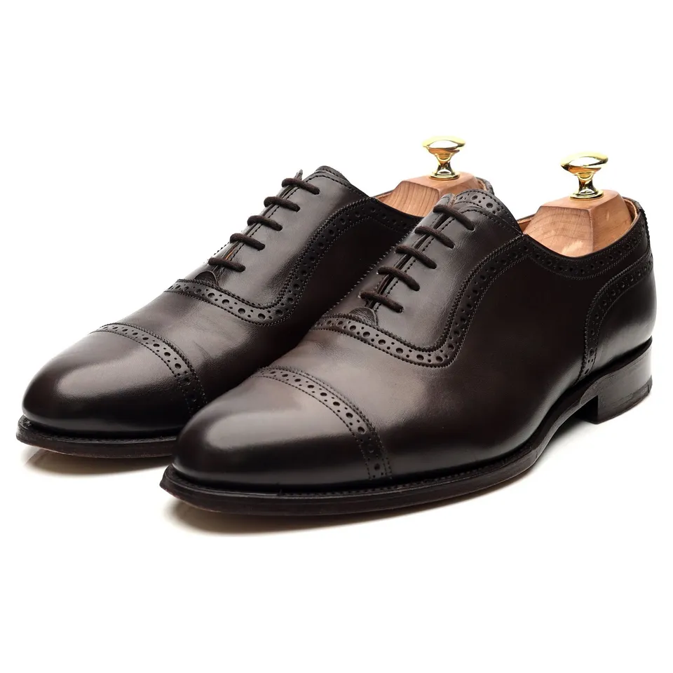 Tricker's Hamilton richelieu cuir espresso UK 8,5