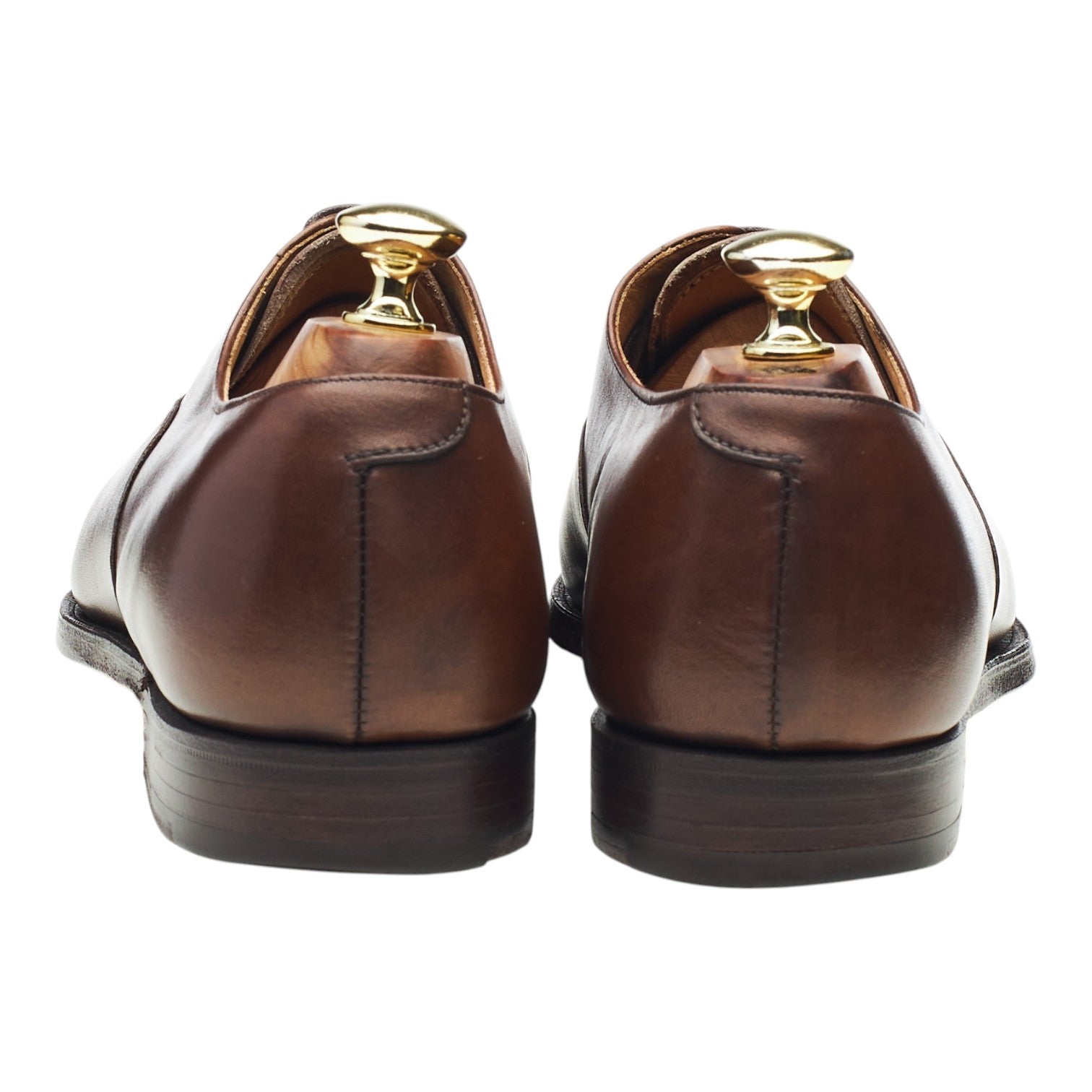Crockett & Jones Hallam richelieu cuir marron 7