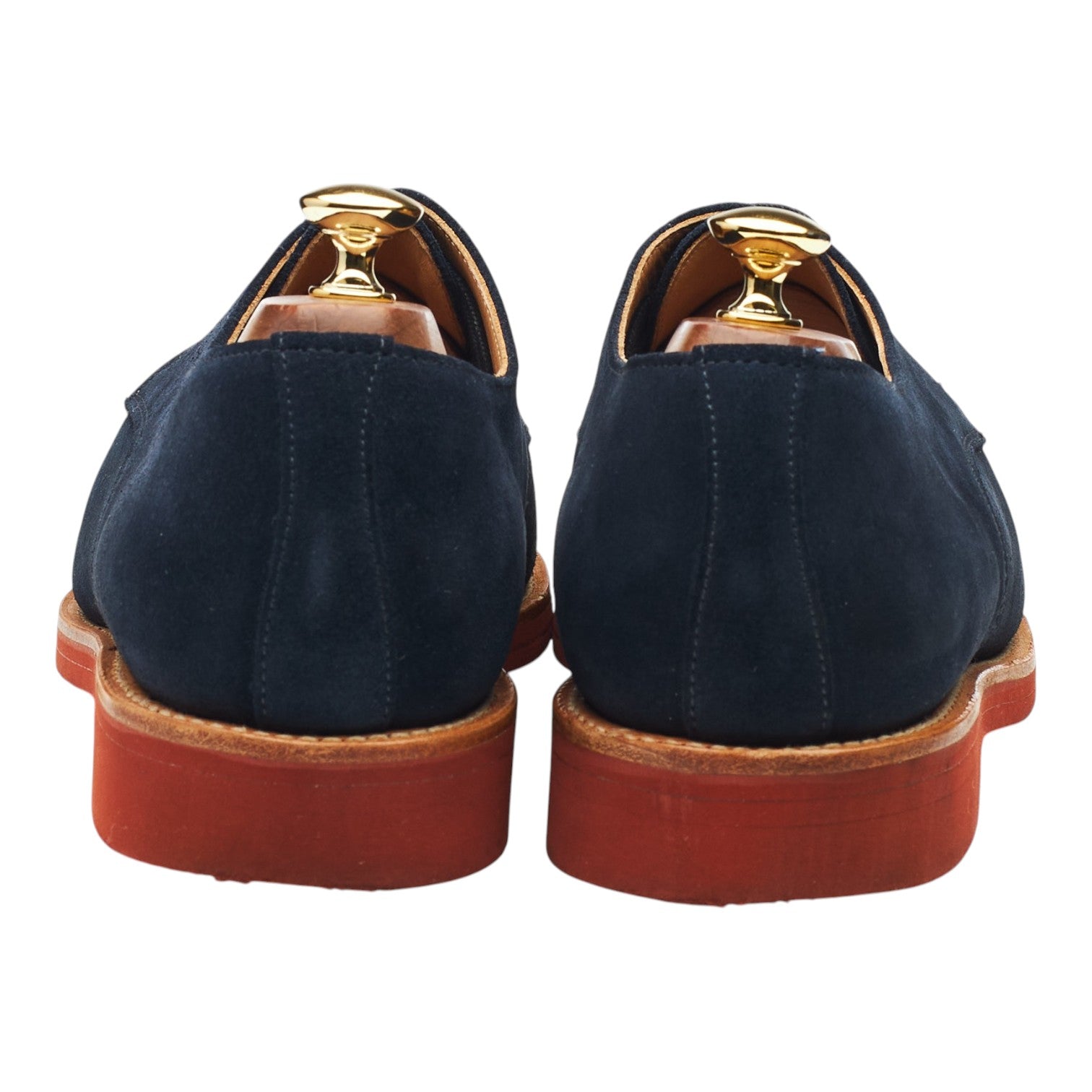 Shipton Heneage derbies suède bleu marine UK 10,5