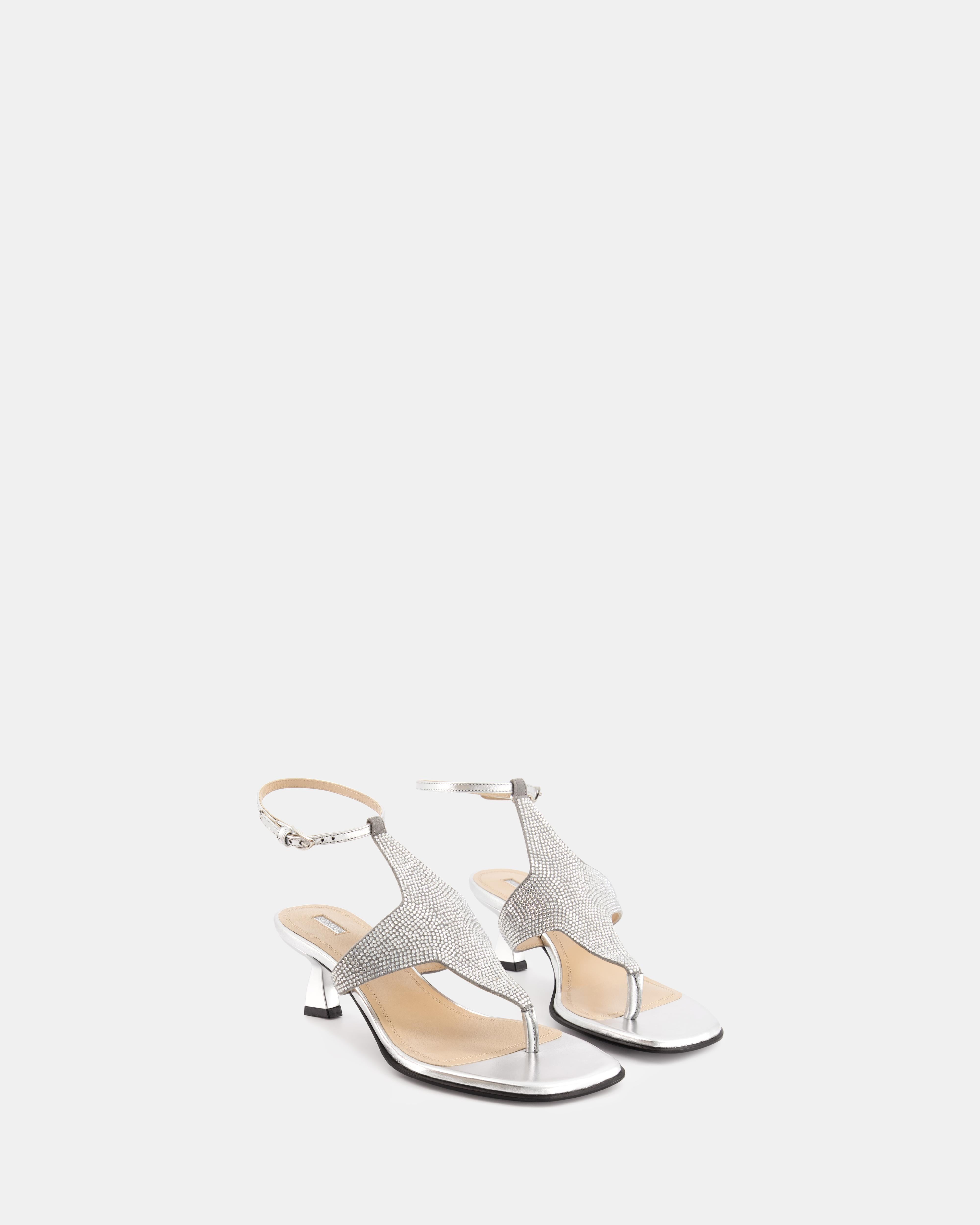 Nodaleto Dona Nova 50 sandales argenté talon 5 cm