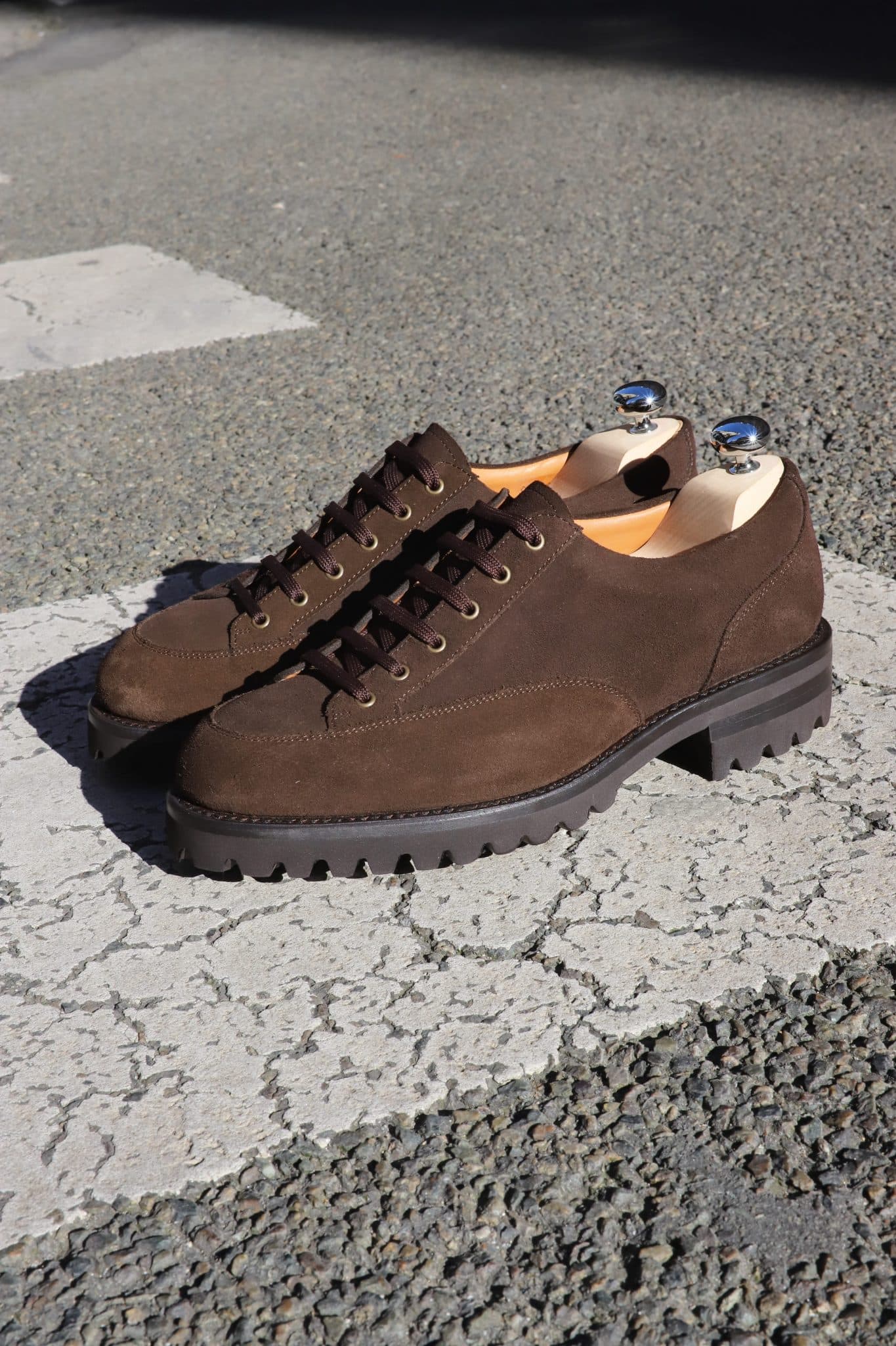Malfroid Explorer II Low derby velours commando