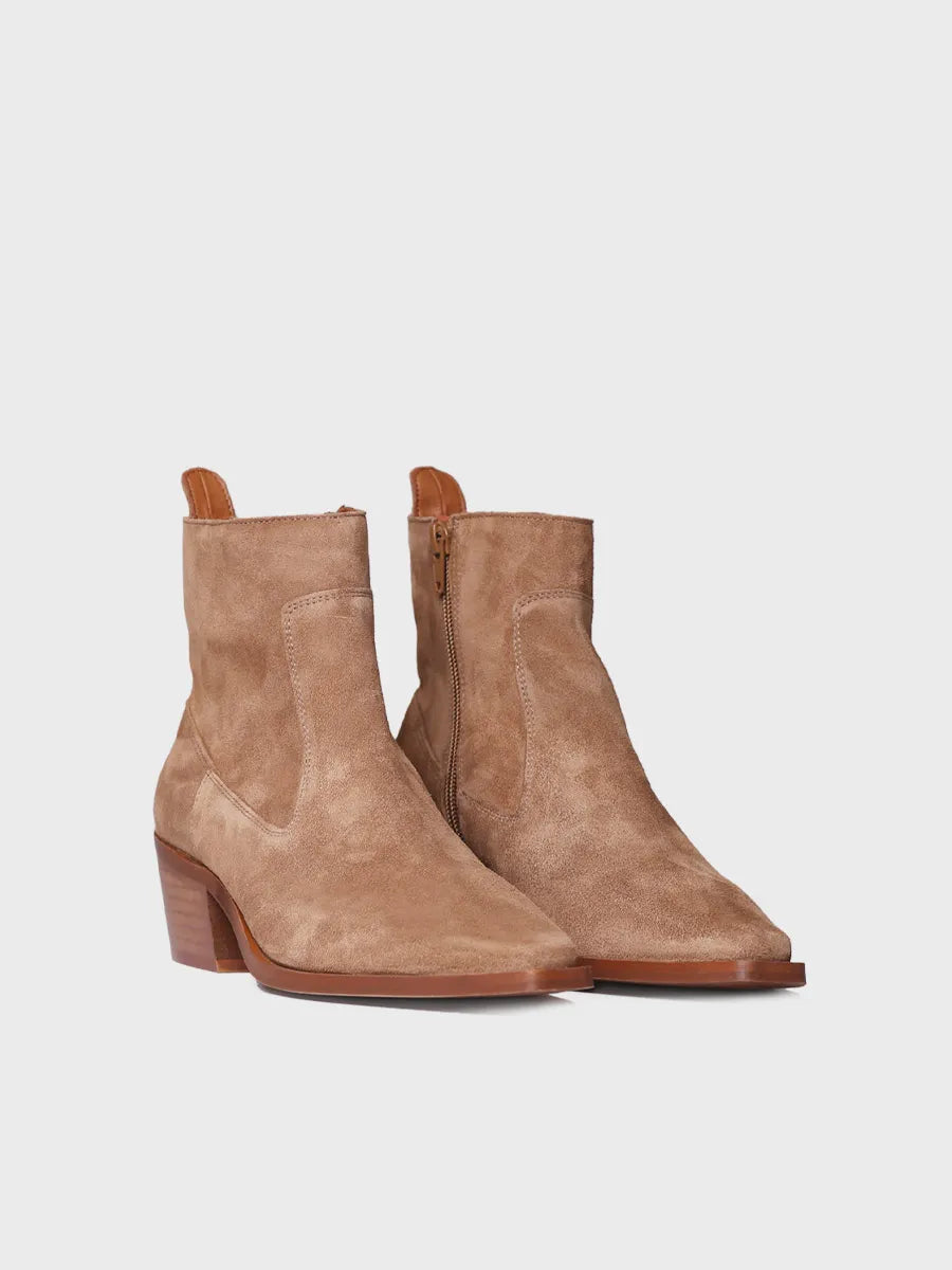 Toni Pons Ikia-SY bottines femme daim café