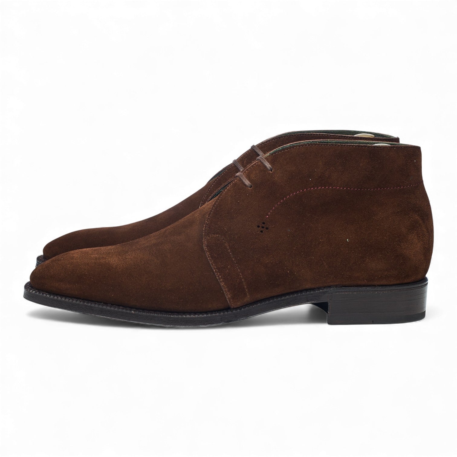 Norman Vilalta Robert boots chukka daim marron UK 6.5