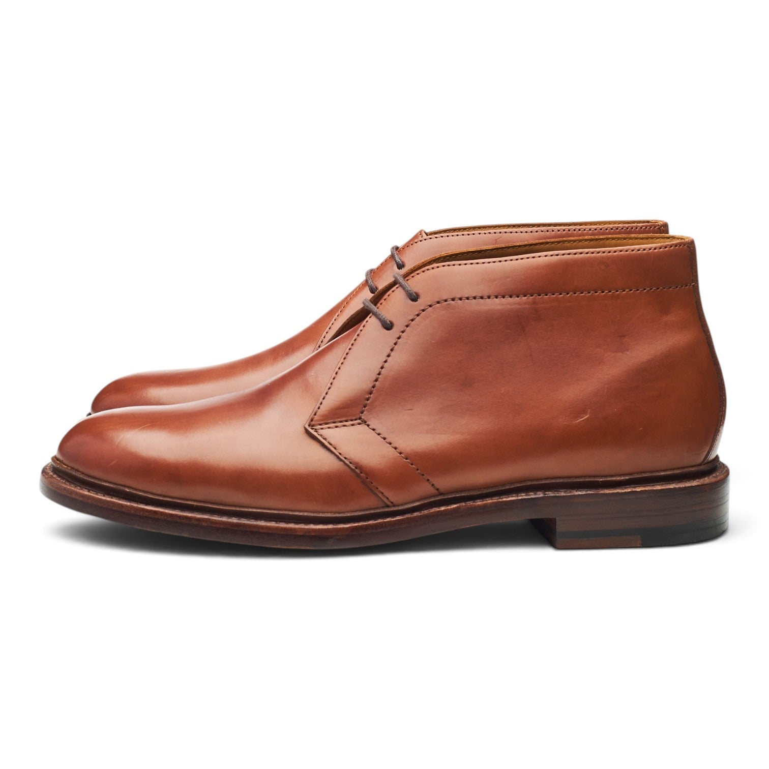 J. Crew Ludlow bottines marron UK 7 cuir
