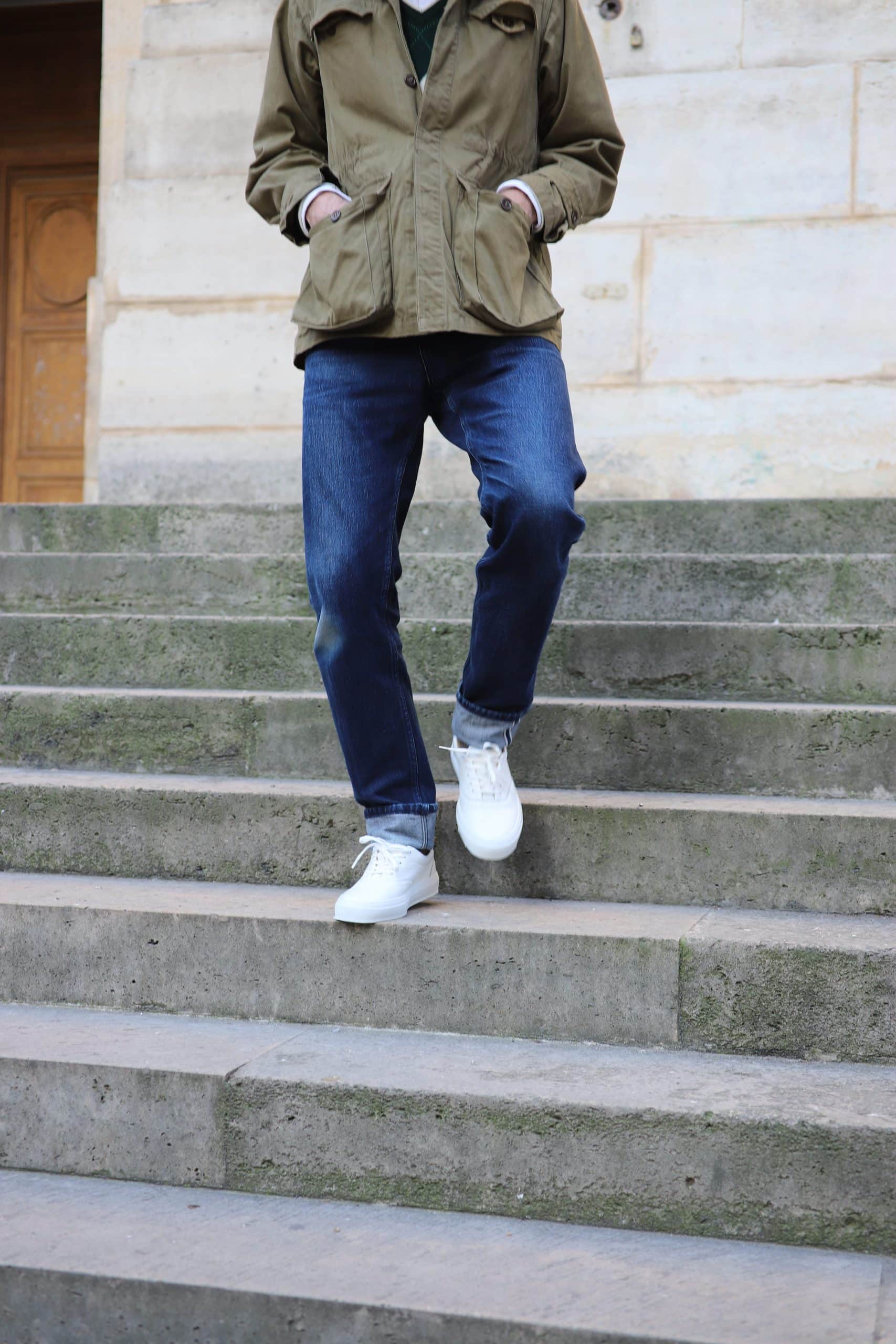 Malfroid n°421 sneakers cuir Tennis chaussant large