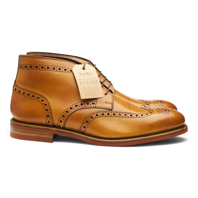 Loake 1880 Reading boots cuir marron UK 11