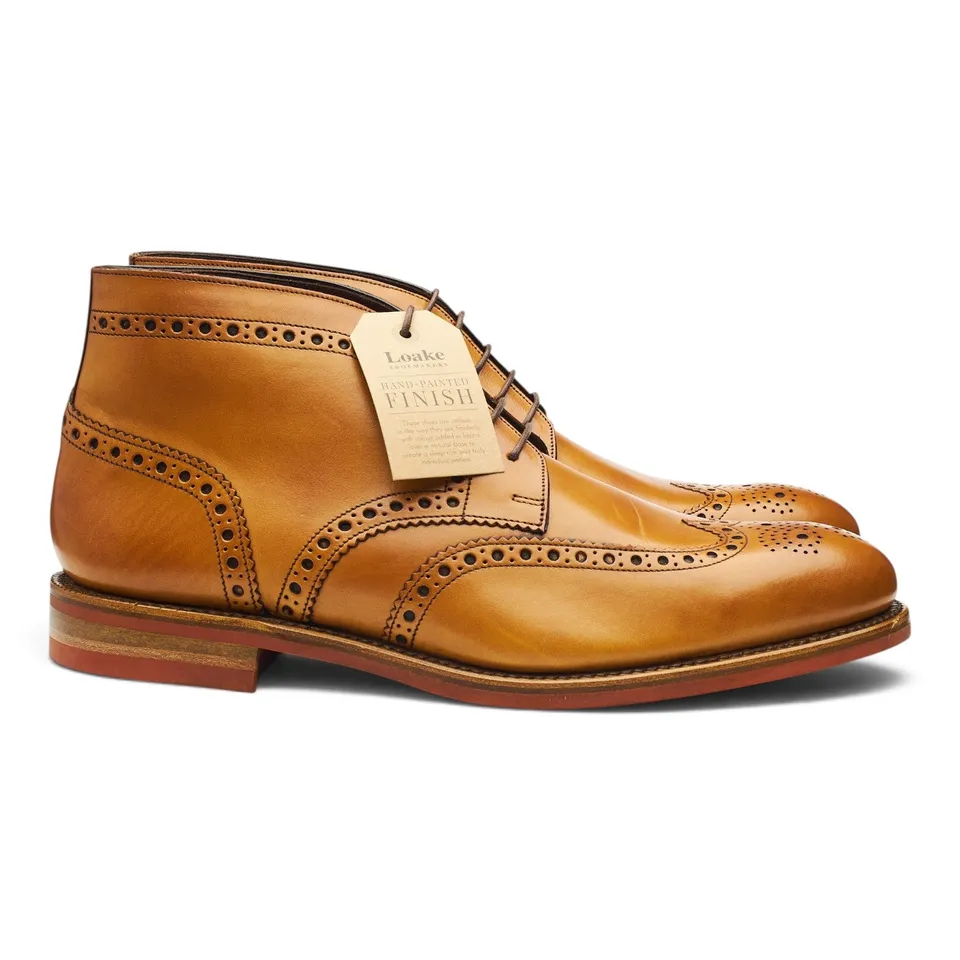 Loake 1880 Reading boots cuir marron UK 11