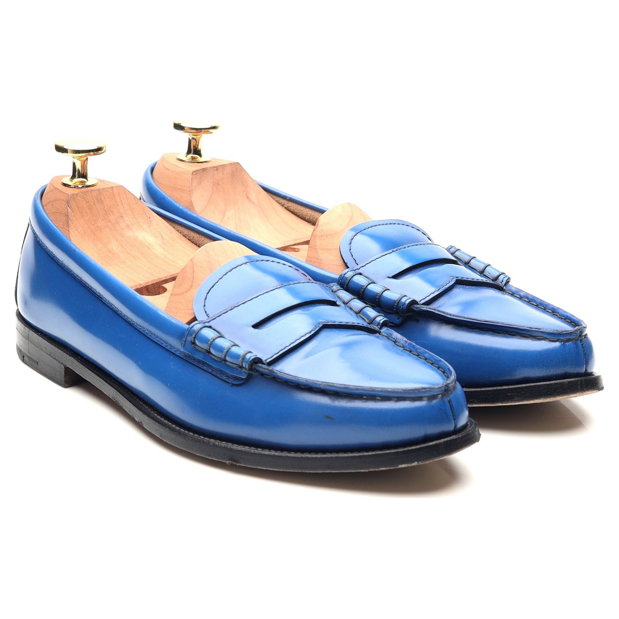 Church's Kara mocassins cuir bleu 36,5 occasion