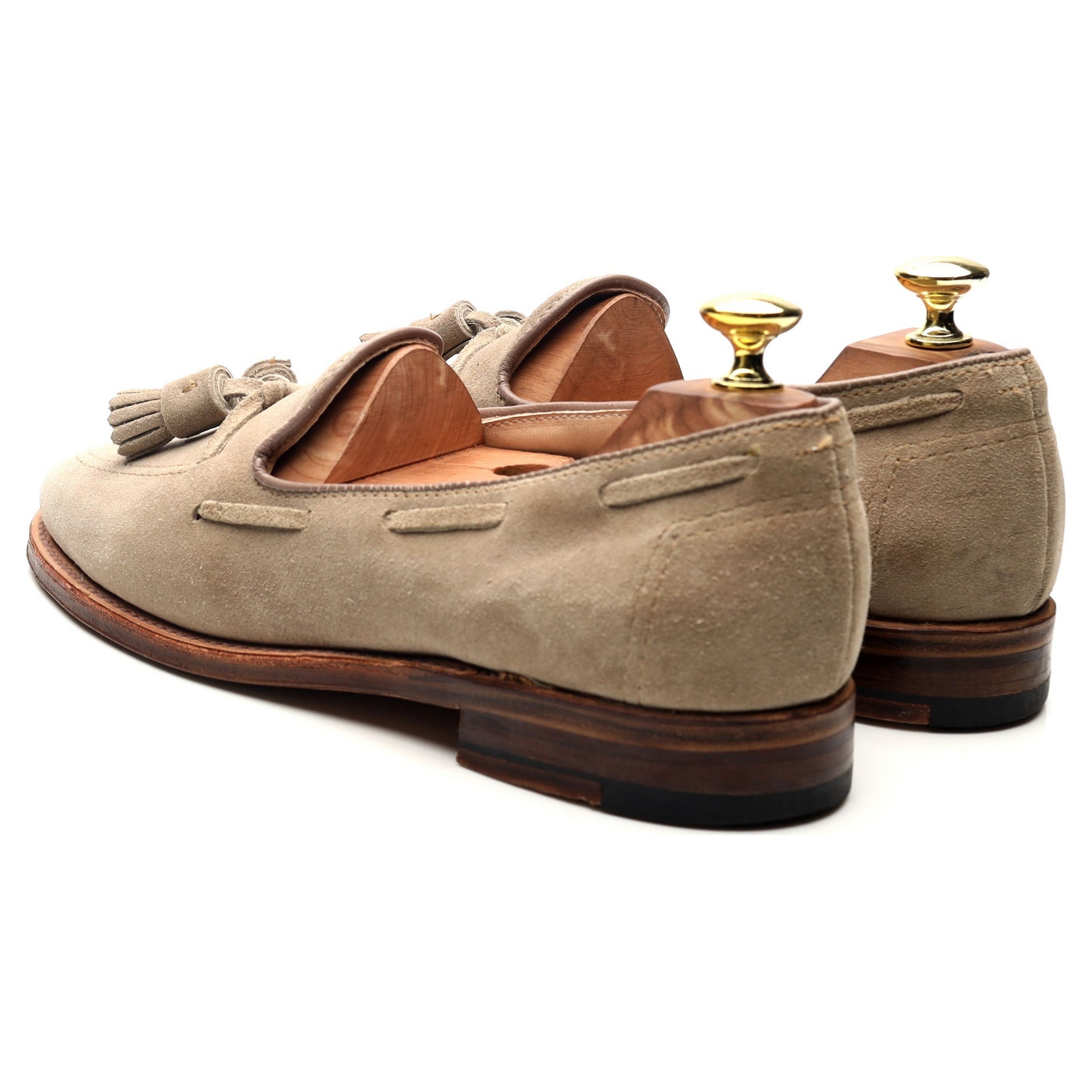 The Armoury D1121 mocassins suède beige pointure UK 7