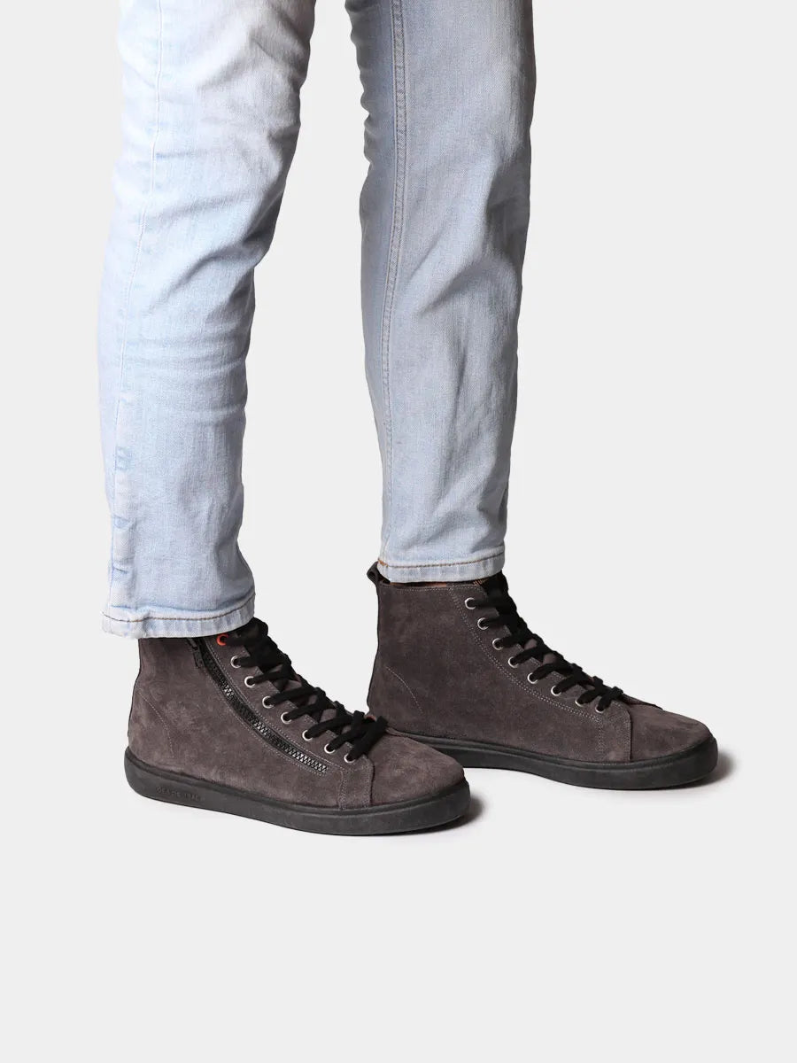 TONI PONS GORI bottines homme en daim à lacets
