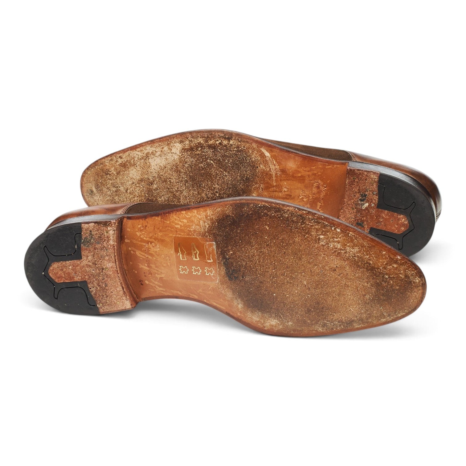 John Lobb Hallaton derby daim marron UK 9 EE