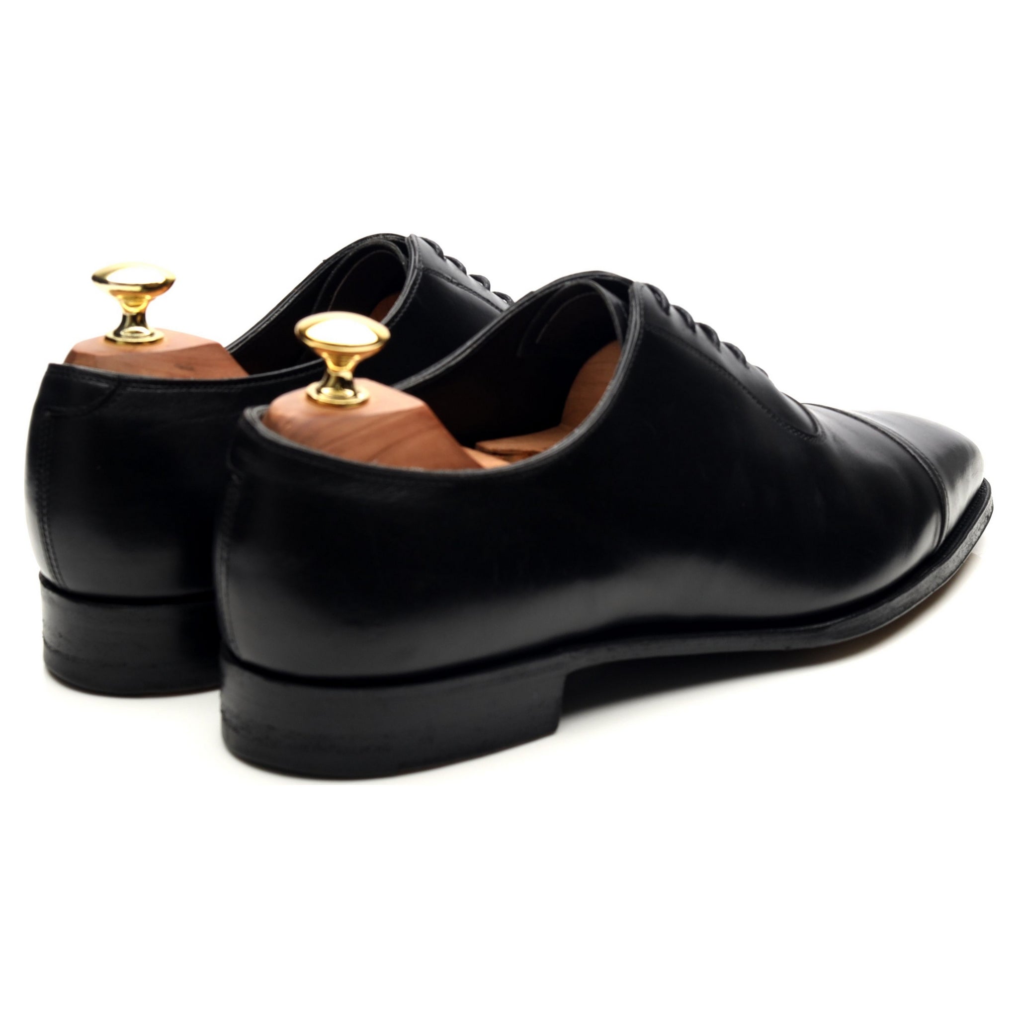 Edward Green oxford cuir noir pointure 8.5