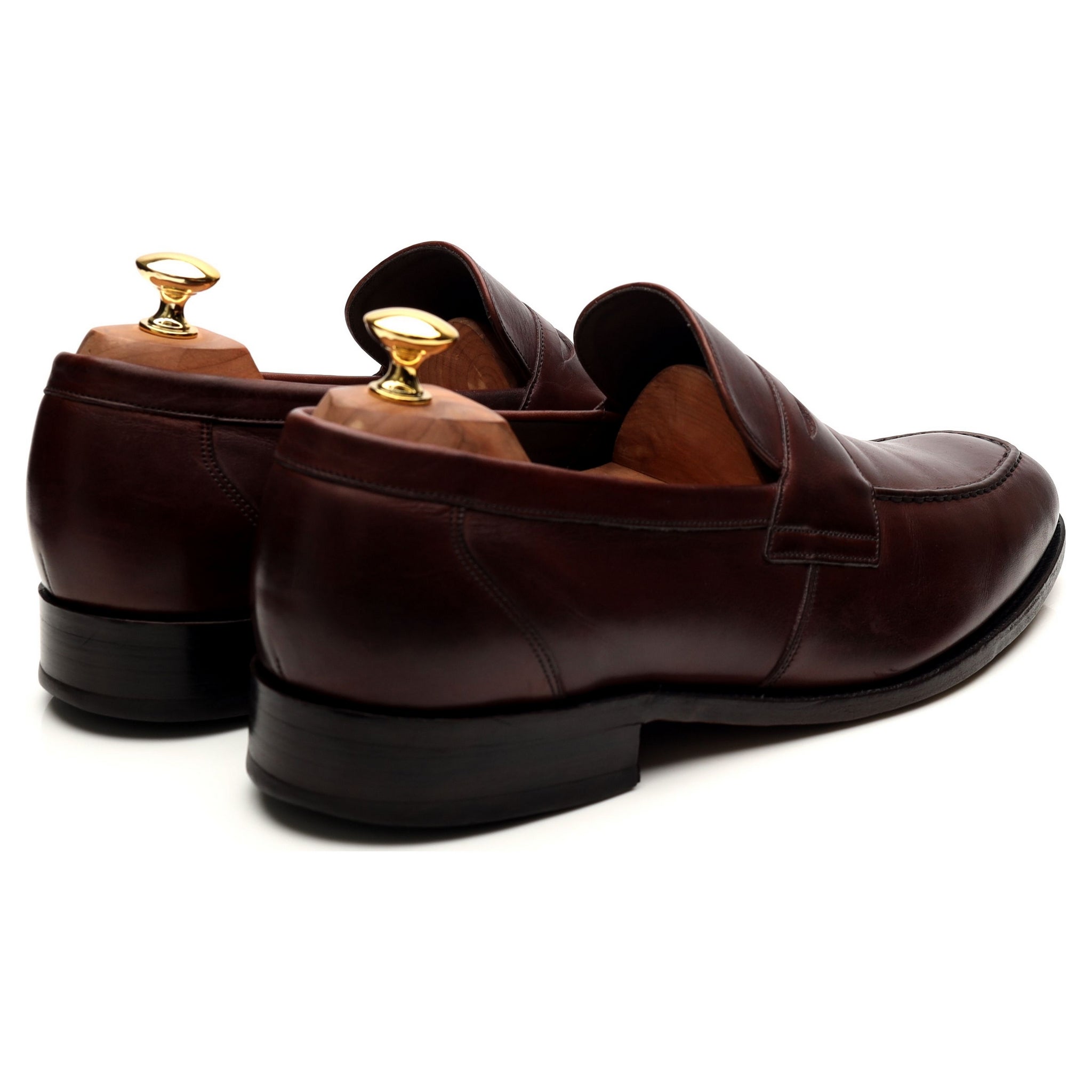 Barker mocassins cuir bordeaux pointure UK 10