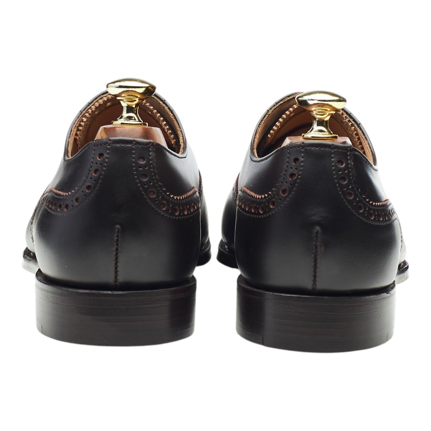 Cheaney 2873 richelieu brogue cuir marron UK 7.5