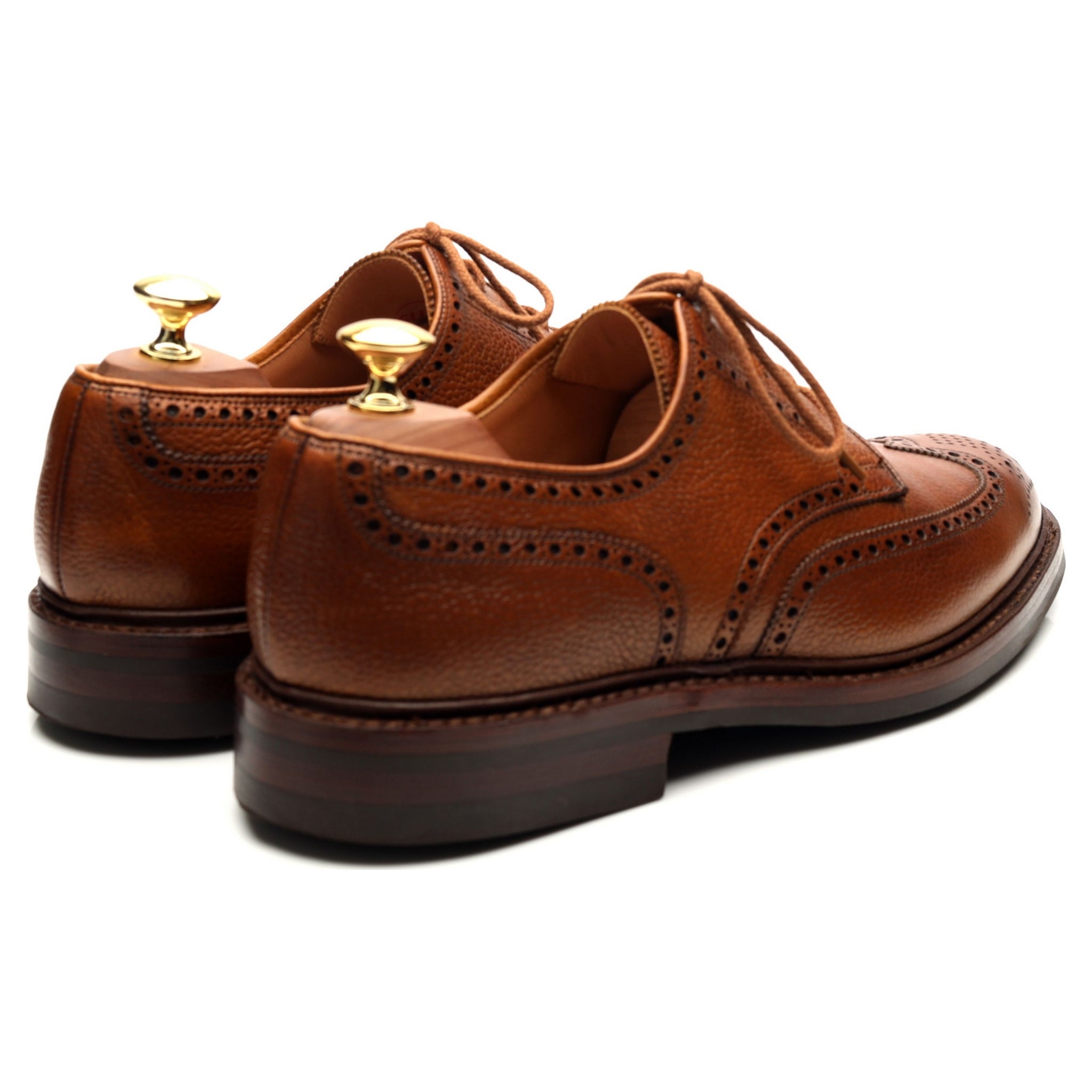 Crockett & Jones Pembroke derbies cuir marron UK 8