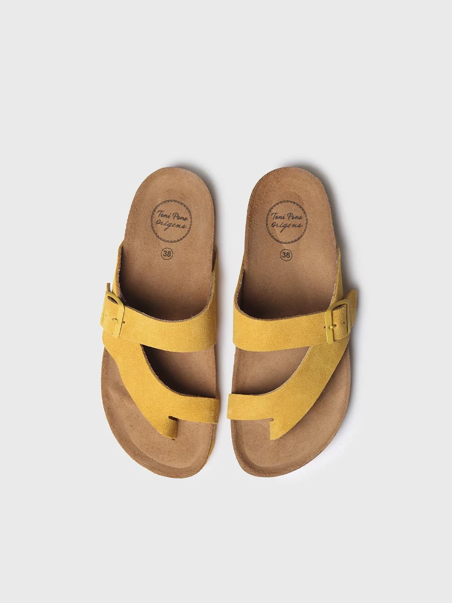 Toni Pons Gaia-QT sandale cuir boucle liège 3 cm