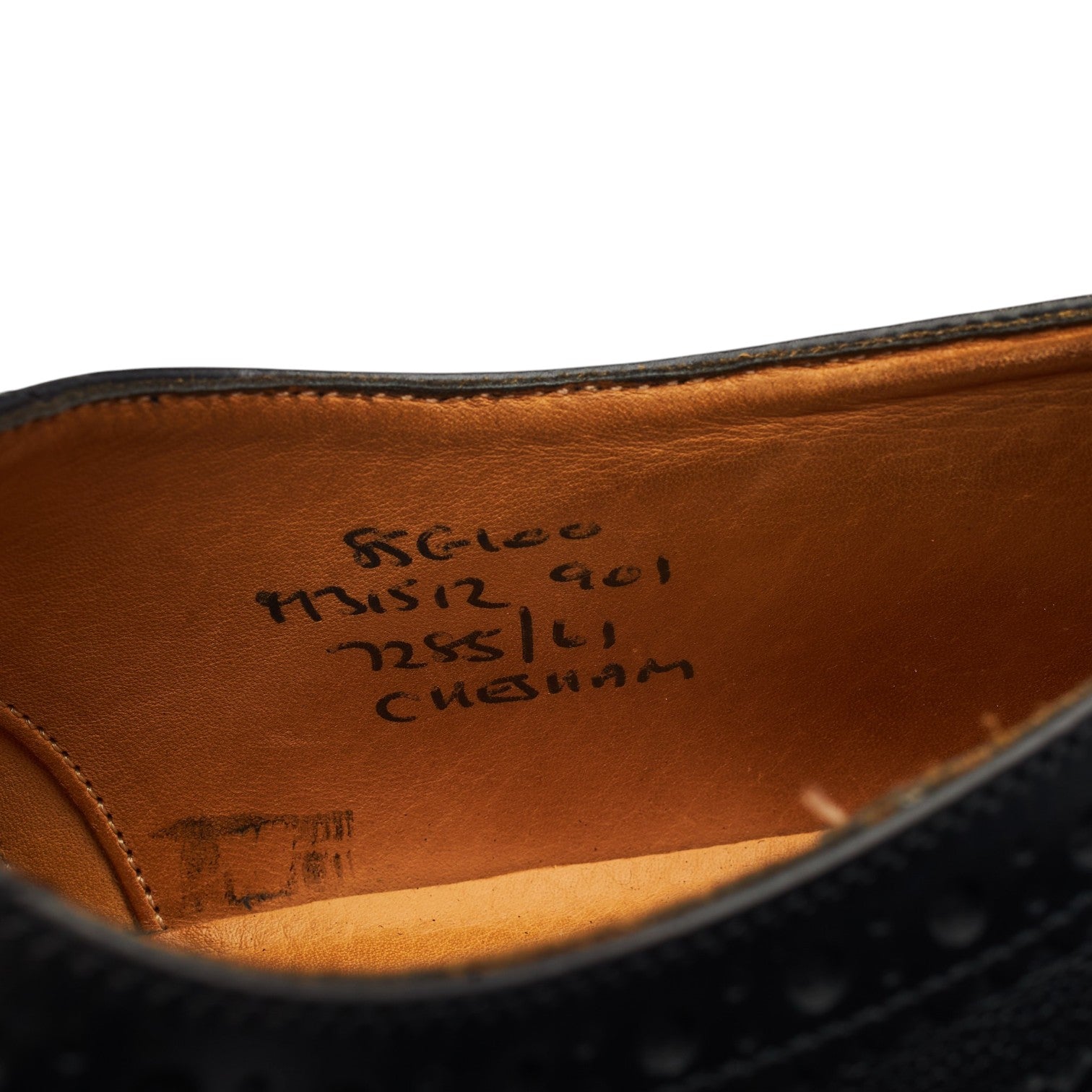 Church's Chesham oxford brogue cuir noir pointure UK 8.5