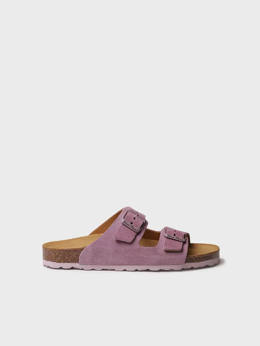 Toni Pons Ghana-QT sandale cuir boucle champagne