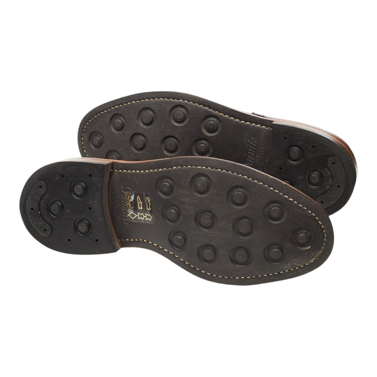 Tricker's Bourton derby cuir marron foncé pointure 42