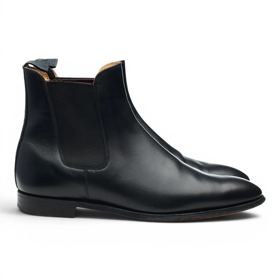 Crockett & Jones Bonnie bottines chelsea cuir noir 6,5