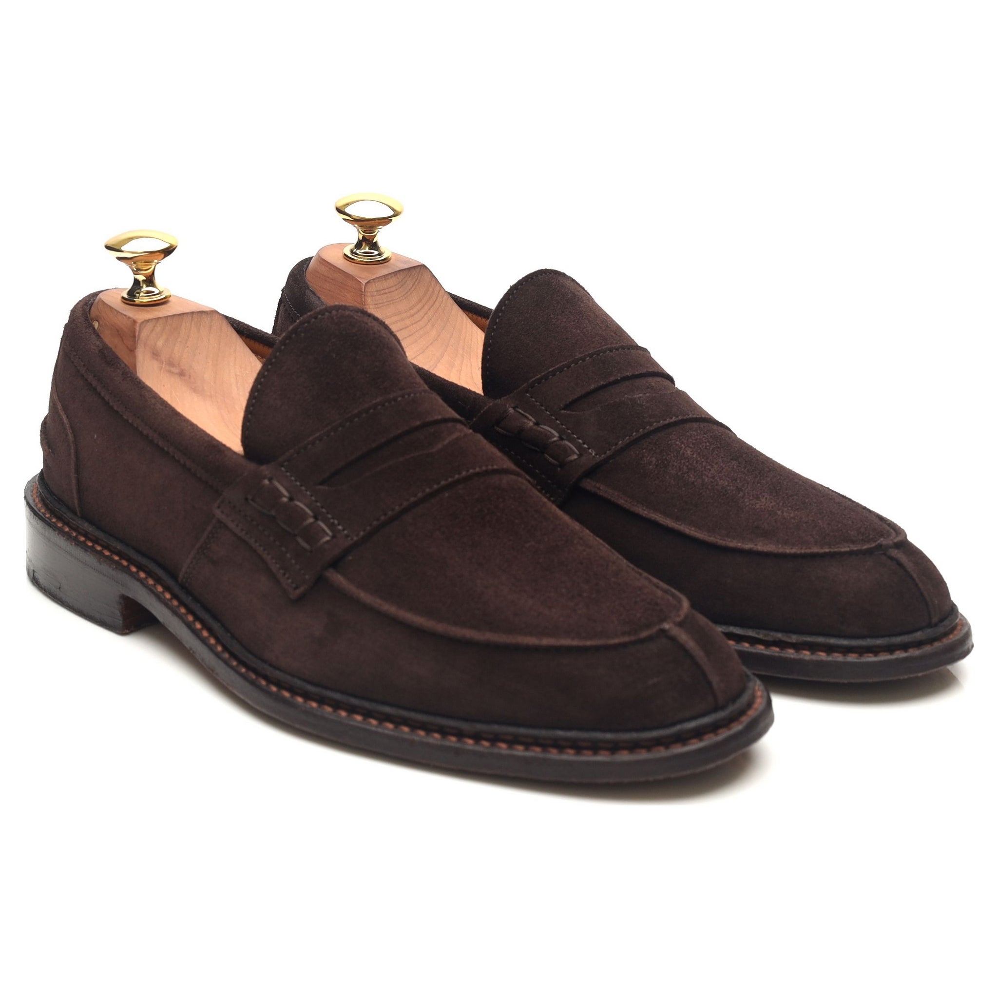 Tricker's Eva mocassin femme suède marron UK 6.5