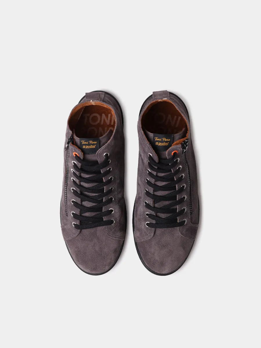 TONI PONS GORI bottines homme en daim à lacets