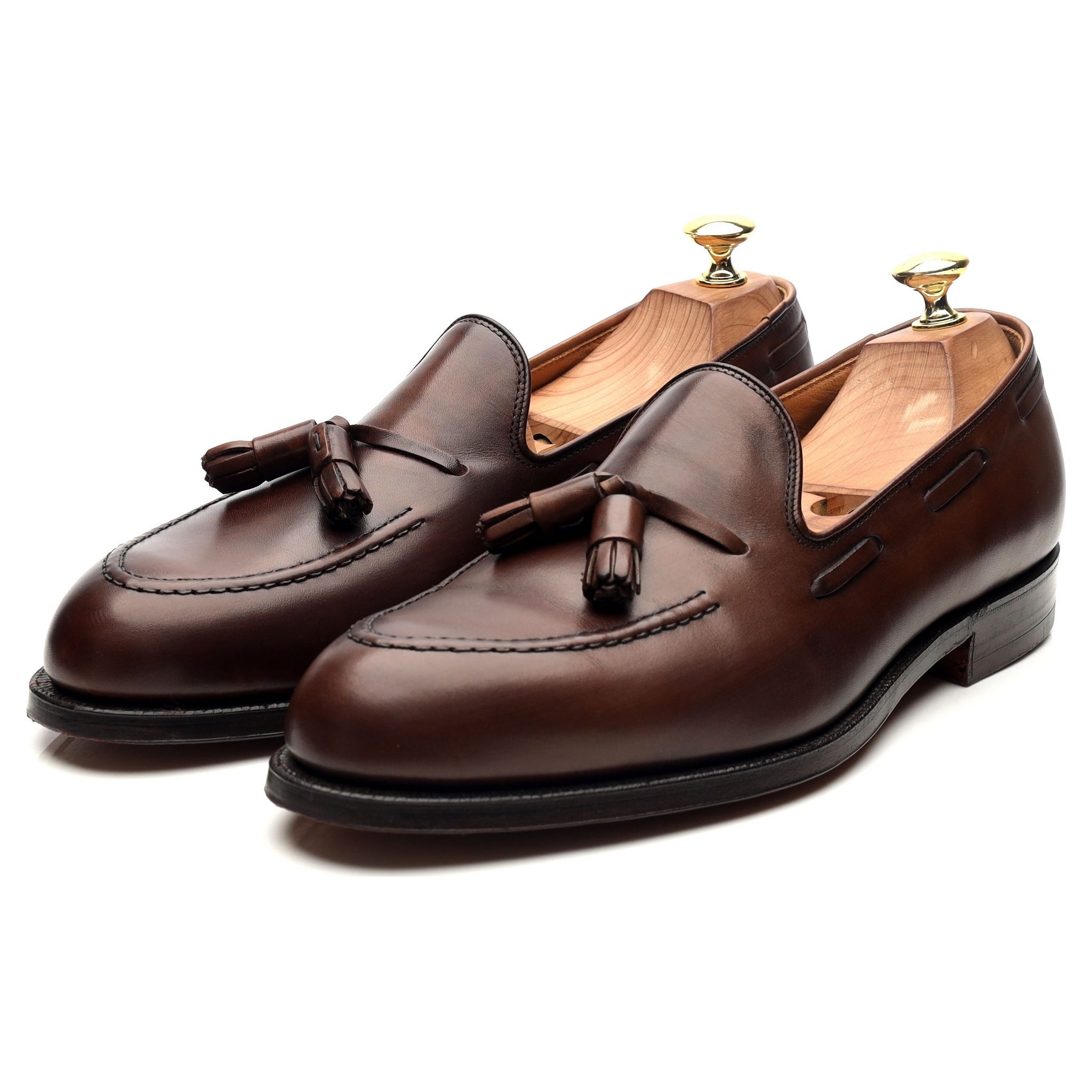 Crockett & Jones Cavendish 2 mocassin cuir marron UK 8.5