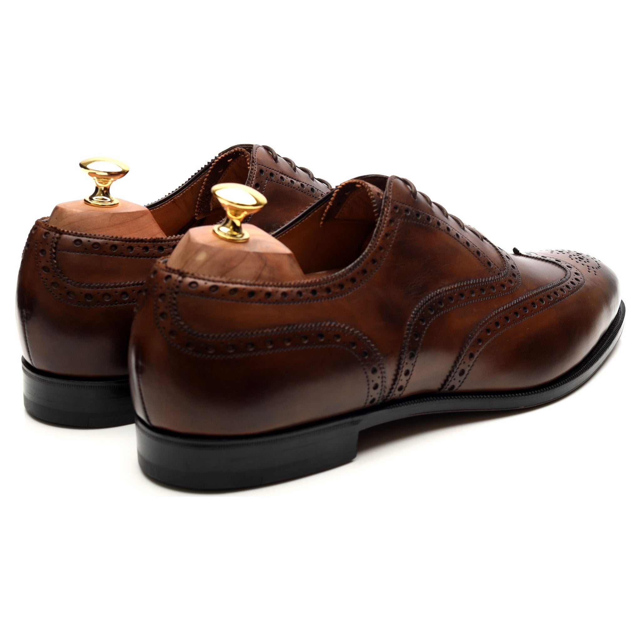 Edward Green Malvern Oxfords cuir marron pointure 11 UK
