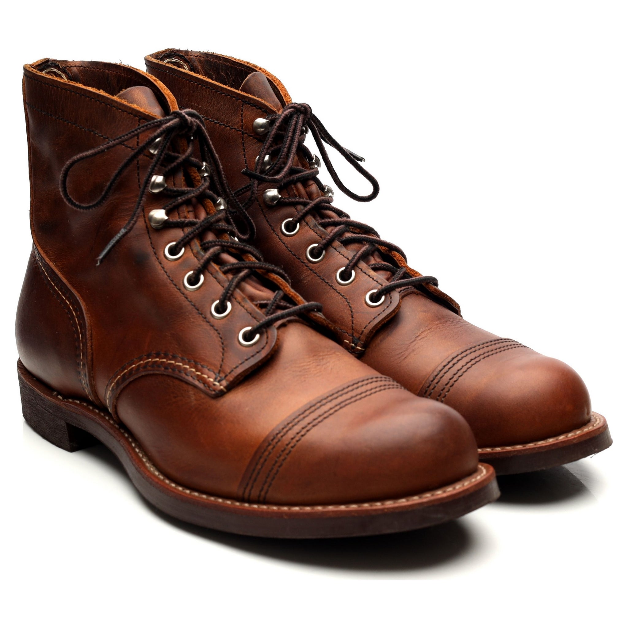 Red Wing Iron Ranger 8085 boots cuir marron 8 UK